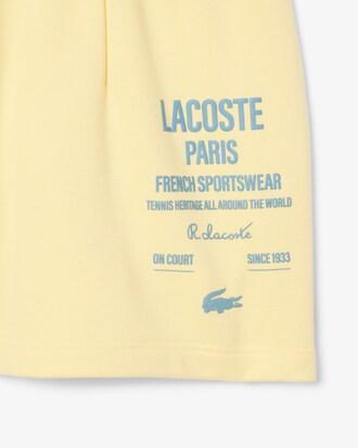 Pleated Fleece Shorts Product Image