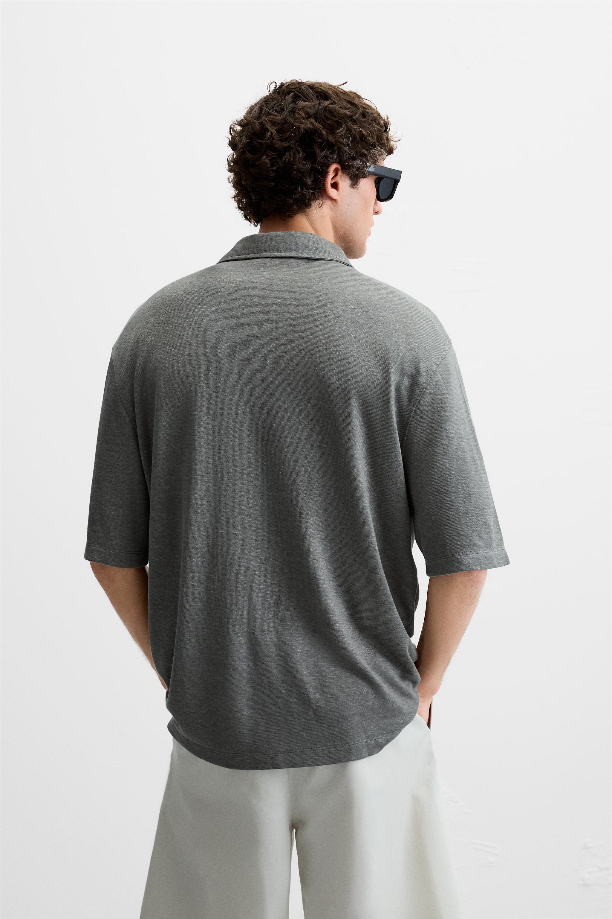 HEMP - VISCOSE POLO SHIRT Product Image