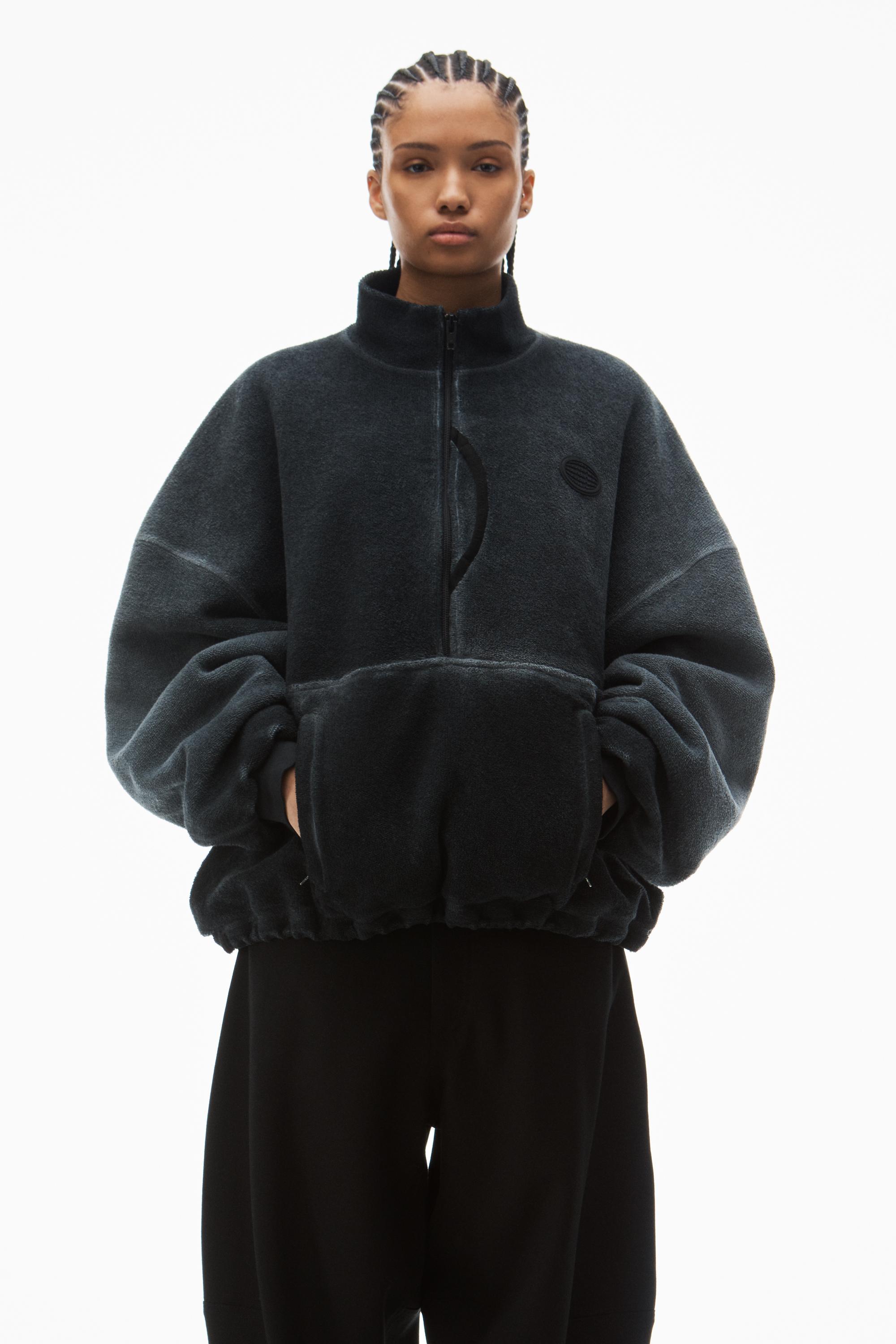 Half-zip Sweatshirt In Cotton Product Image