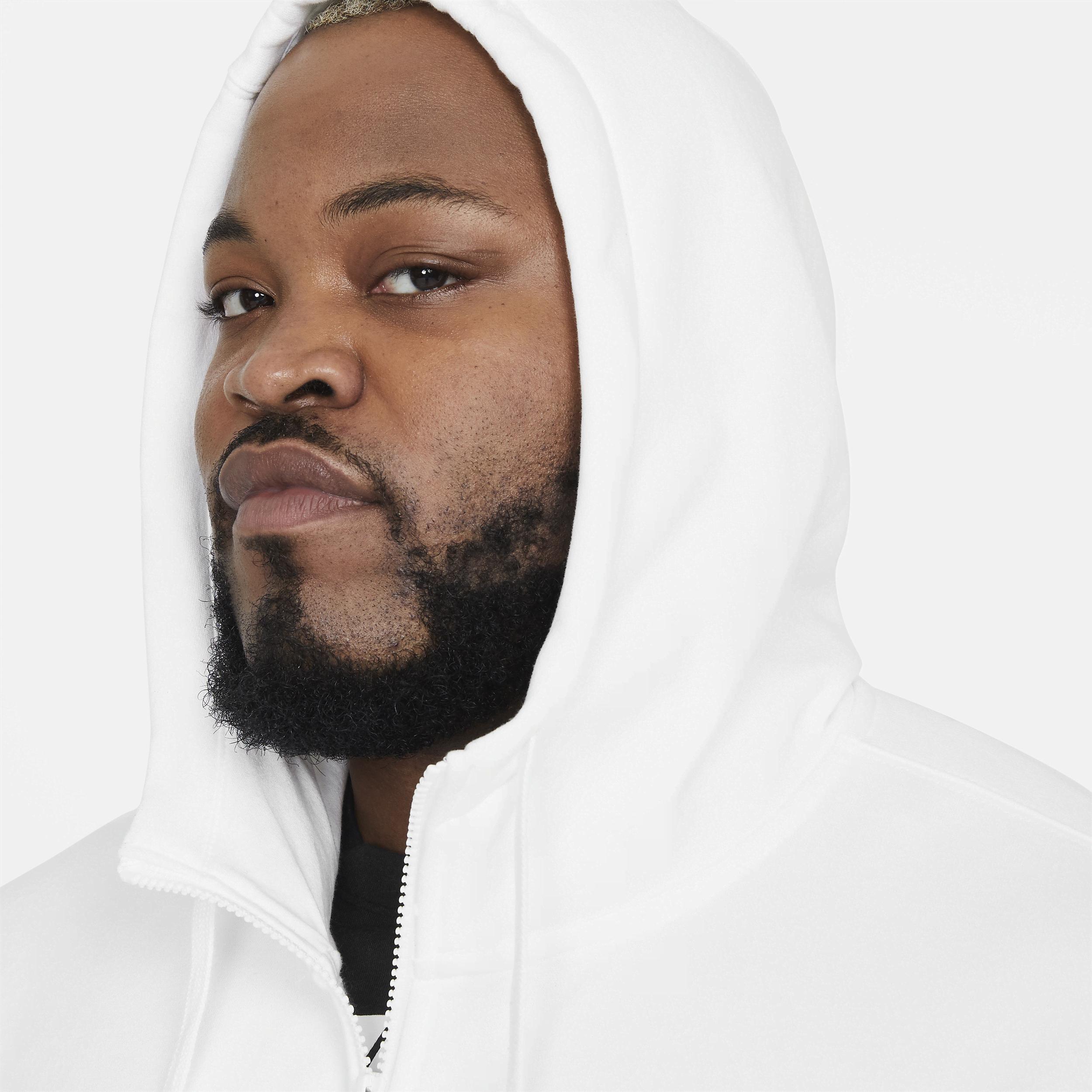 Mens Nike Sportswear Club Fleece Full-Zip Hoodie | BV2645-100 Product Image