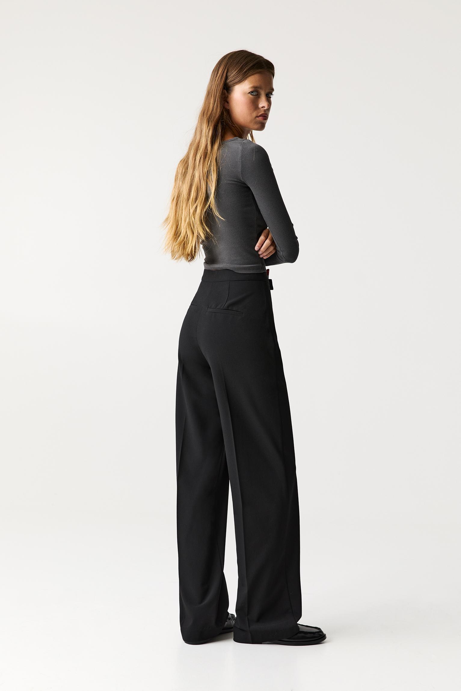 High-rise smart pants Product Image