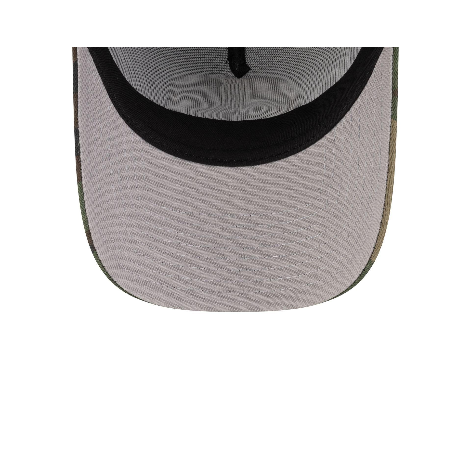 Edmonton Oilers Team 9FORTY A-Frame Snapback Hat Male Product Image