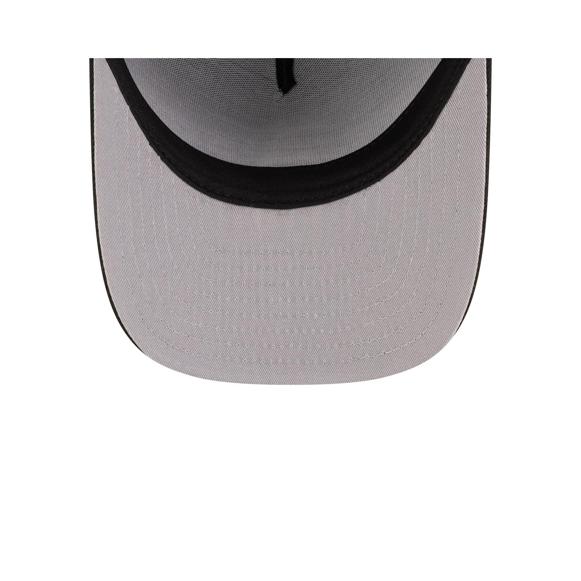 Cleveland Guardians Distressed 9FORTY A-Frame Trucker Hat Male Product Image