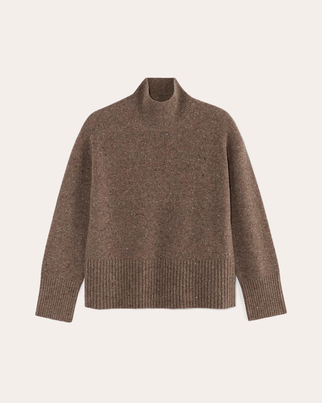 Womens Boxy Turtleneck in Cashmere Sweater by Everlane Product Image