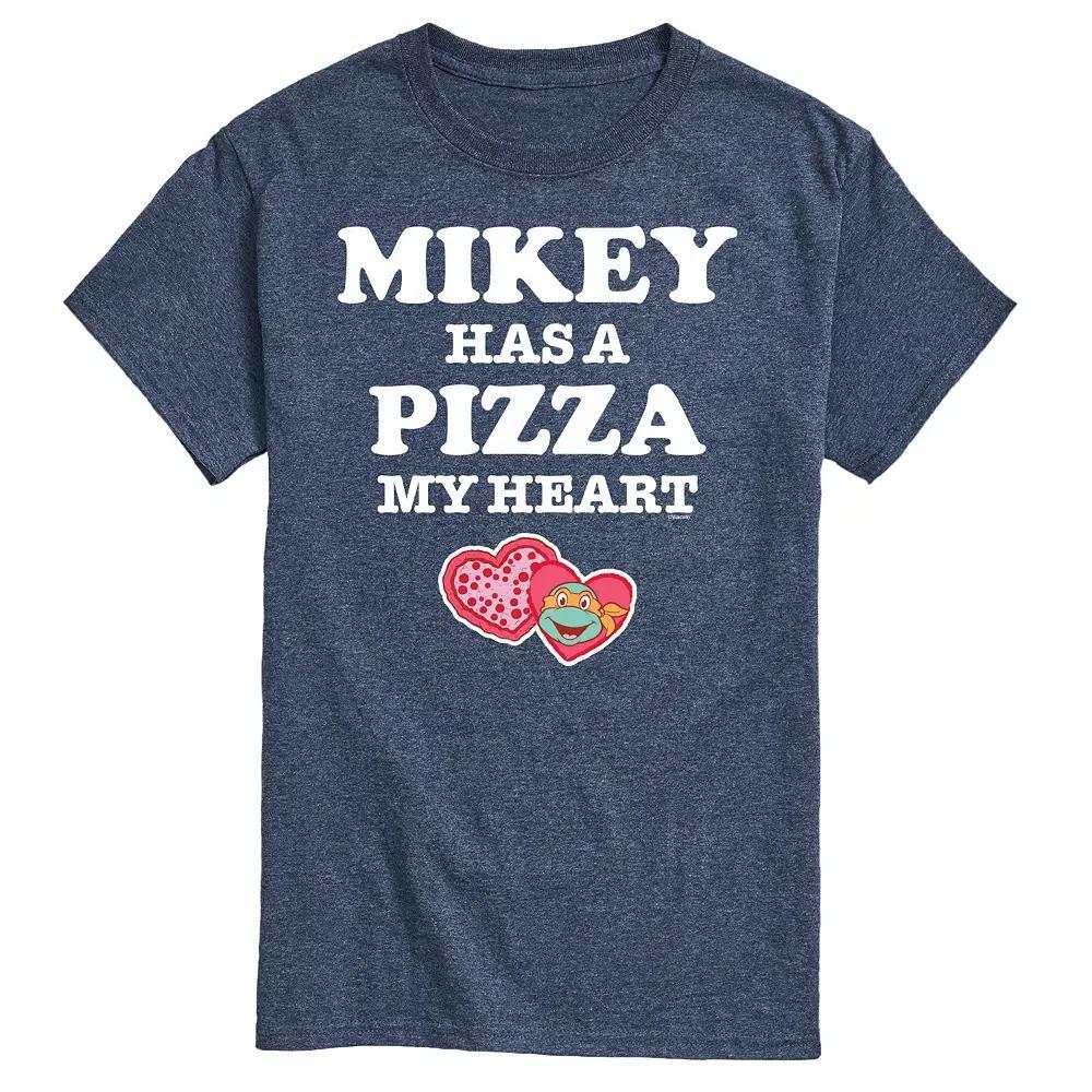 Men's TMNT Pizza My Heart Mikey Tee,  Product Image