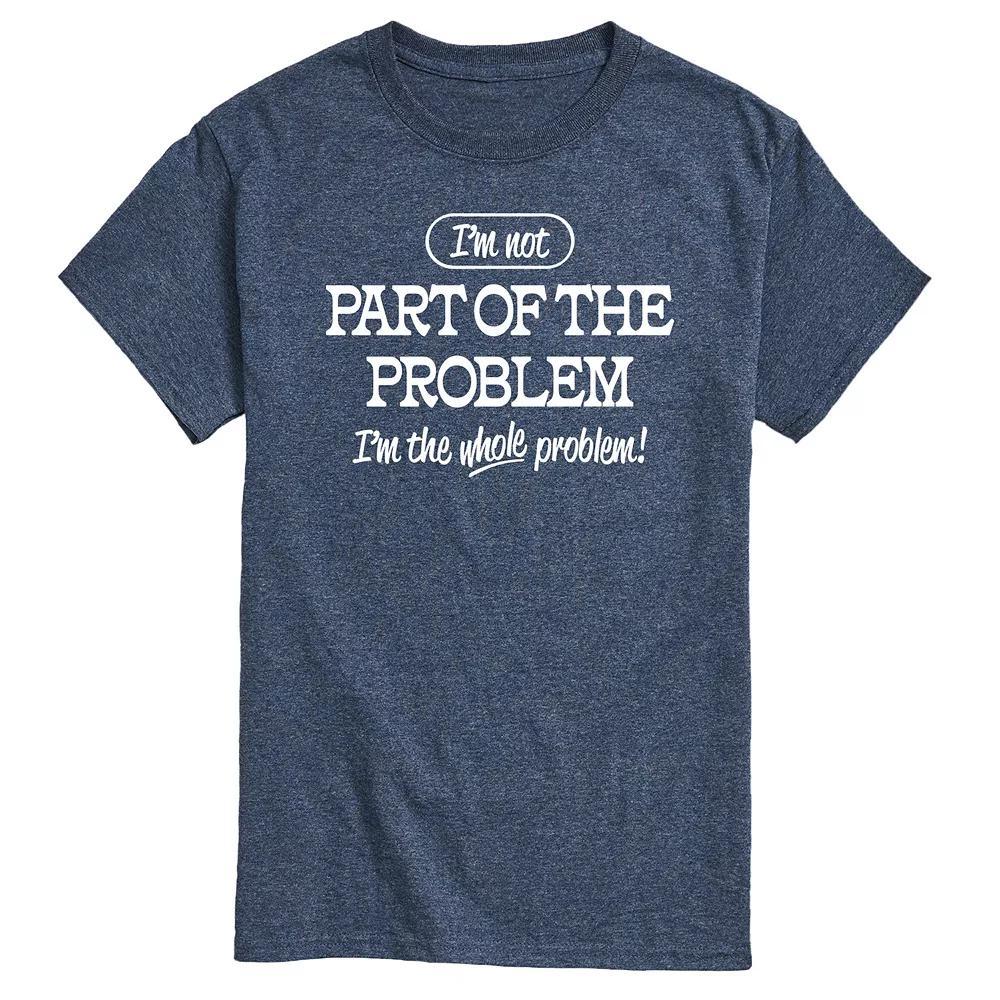 Men's Part Of The Problem Graphic Tee, Size: XXL, Black Product Image