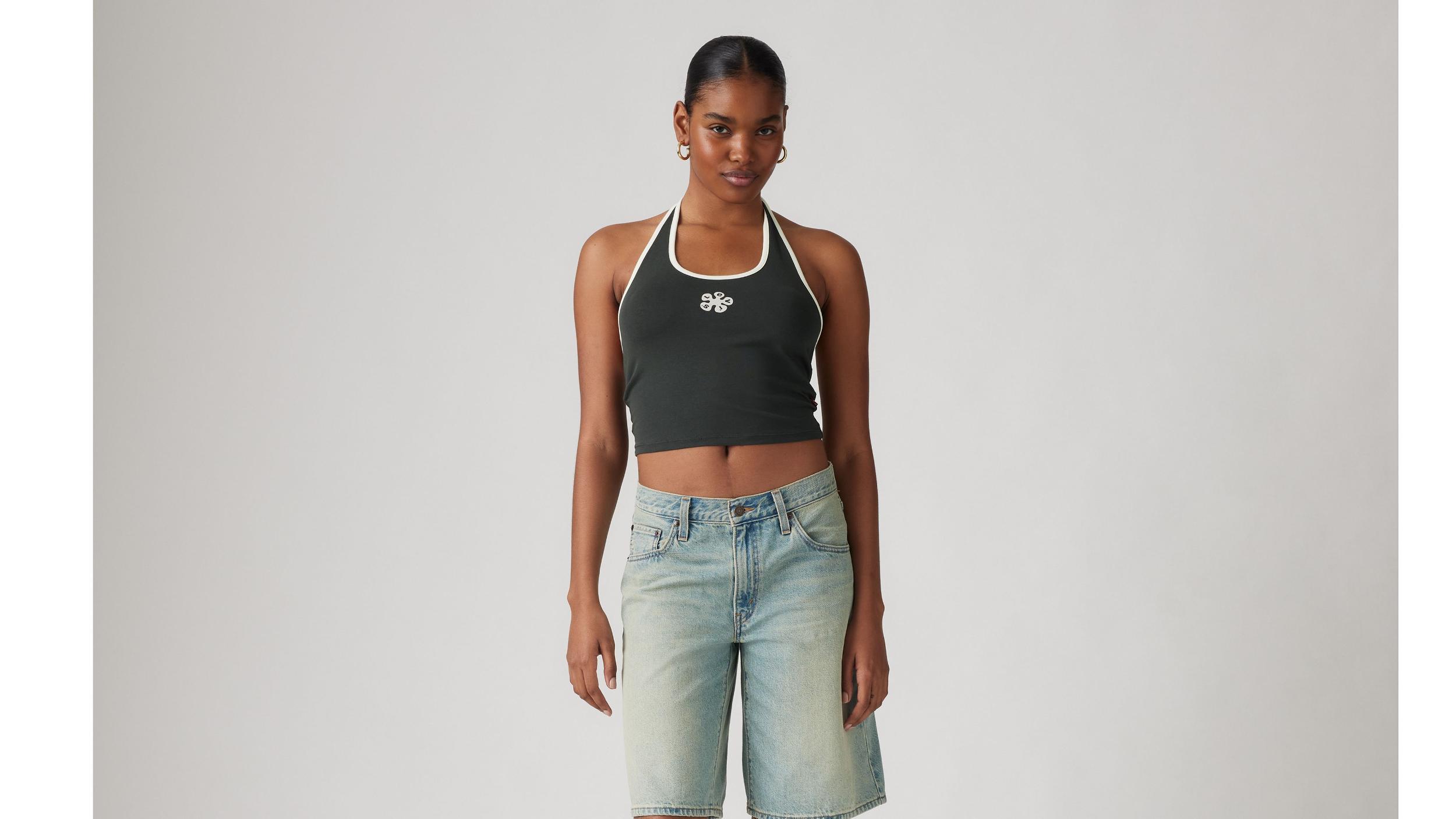 Graphic Ella Halter Top Product Image