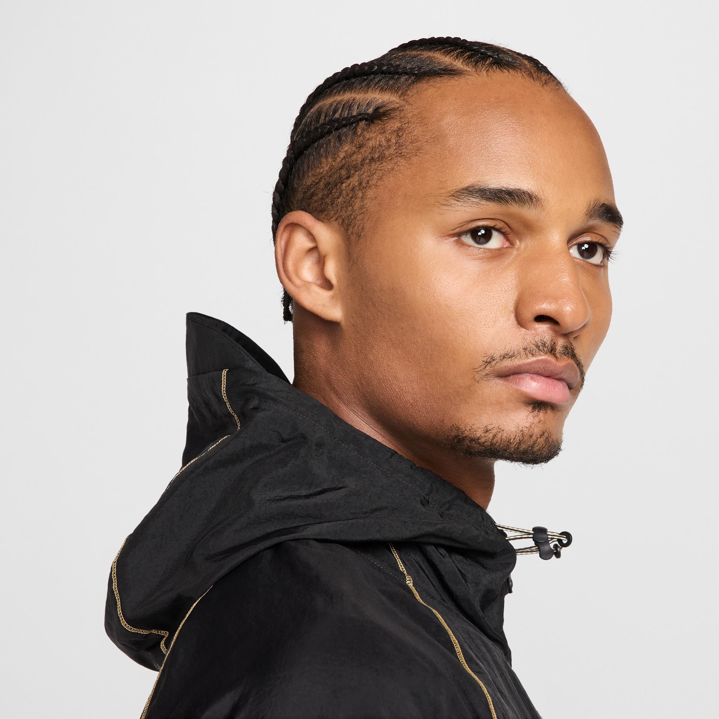 Nike Strike+ Men's Water-Repellent Hooded Soccer Jacket Product Image