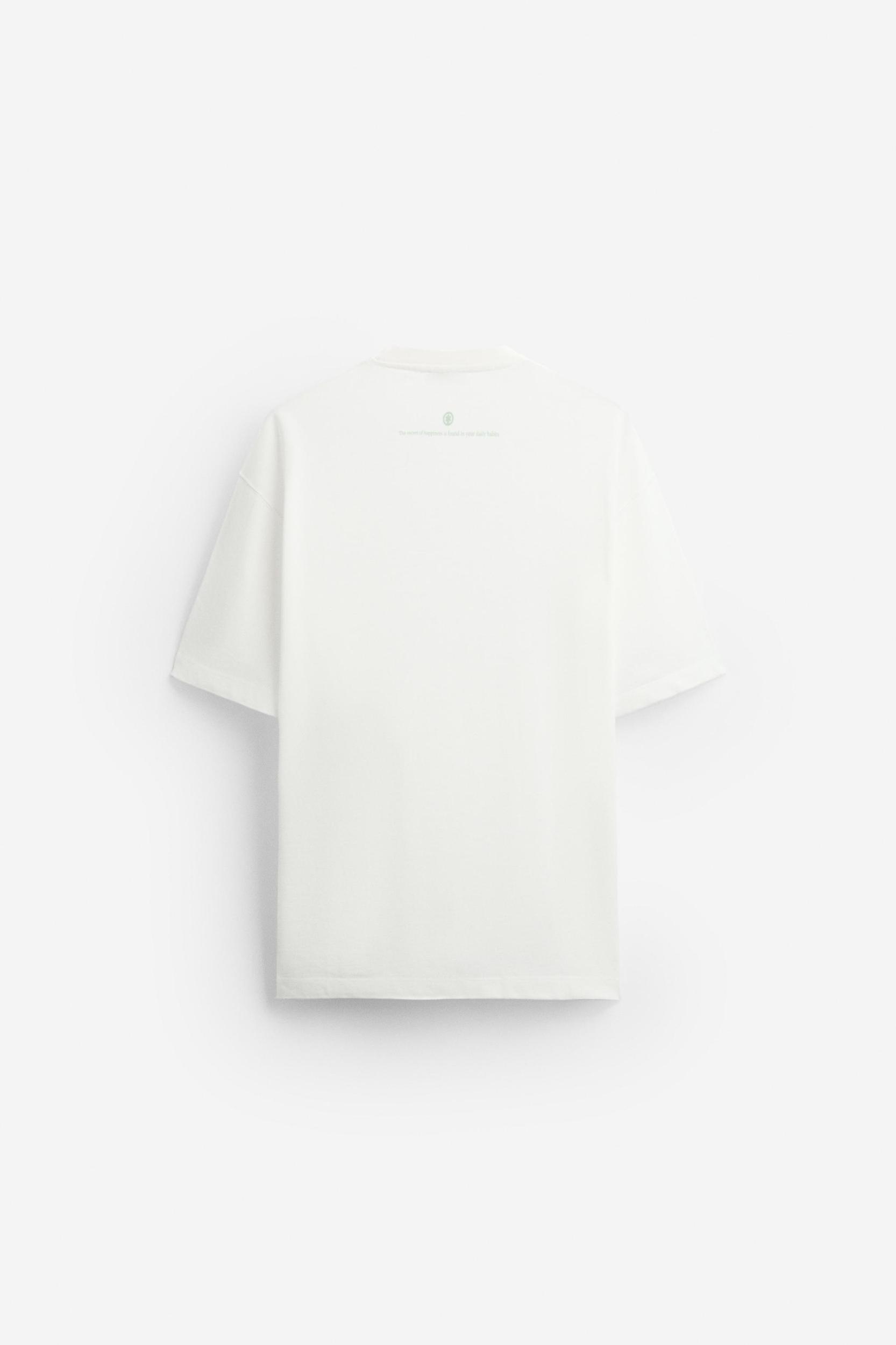 TEXT PRINT T-SHIRT Product Image