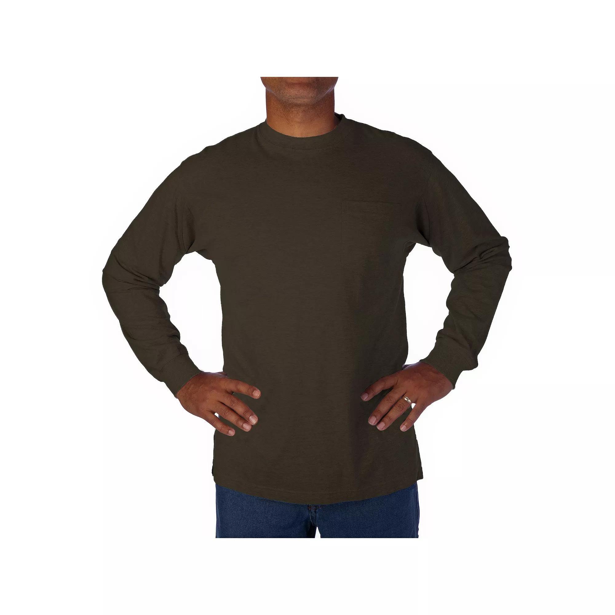 Men's Smith's Workwear Extended-Tail Pocket Tee,  Product Image