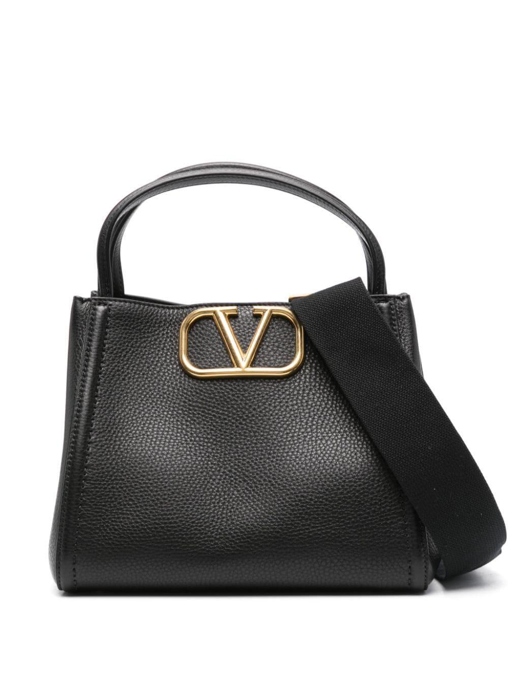 VALENTINO GARAVANI Alltime Medium Leather Handbag Product Image