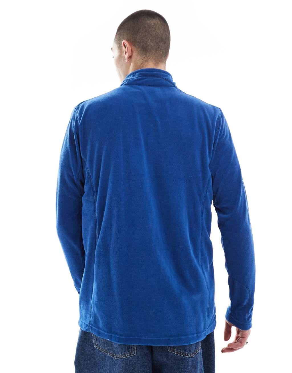 Columbia Klamath Range half zip fleece in blue Product Image