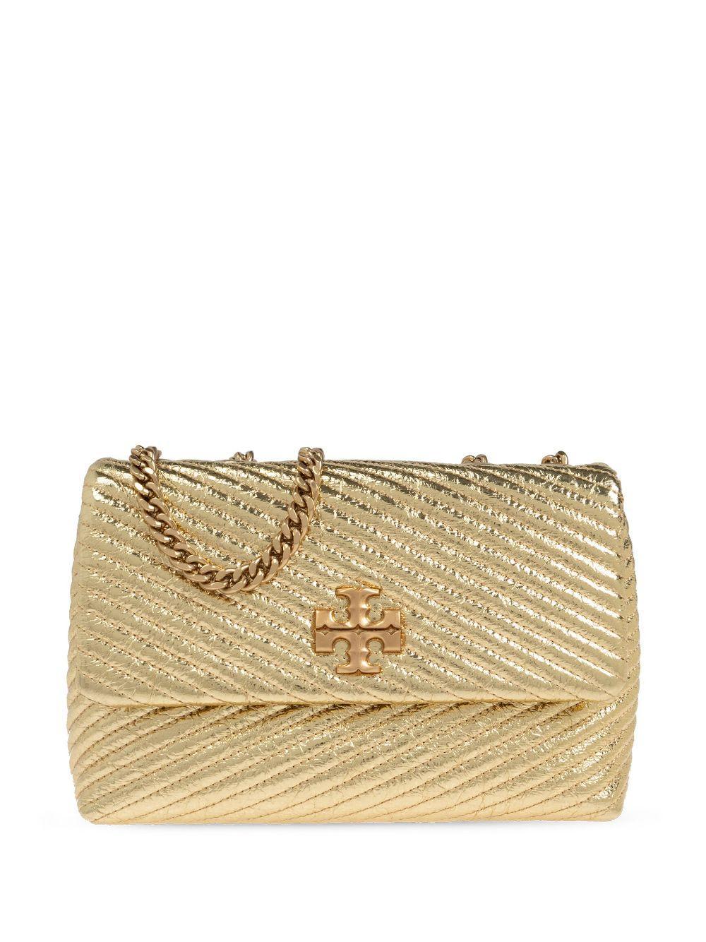 TORY BURCH Small Kira Shoulder Bag In Gold Product Image