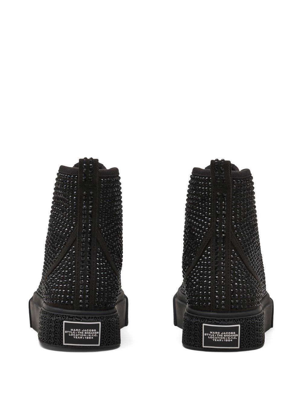 The Crystal Canvas high-top sneakers Product Image