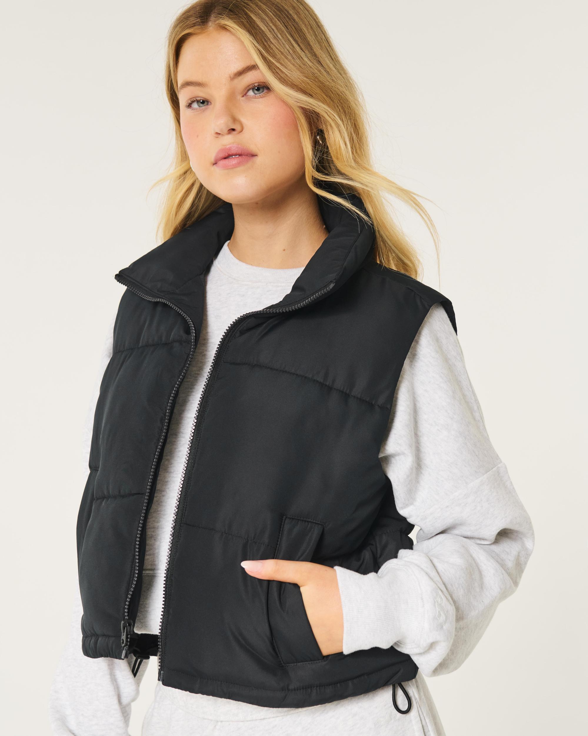 Mini Zip-Up Puffer Vest Product Image