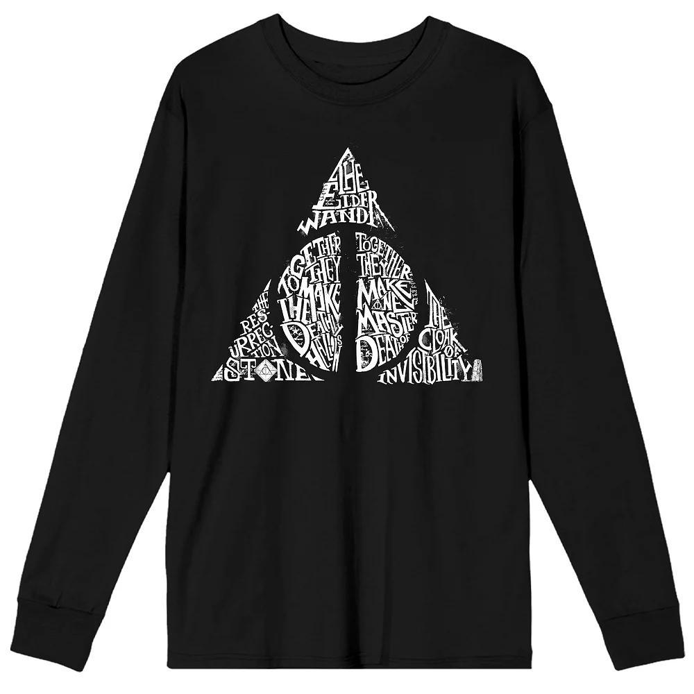 Men's Harry Potter Tee, Size: Medium, Black Product Image