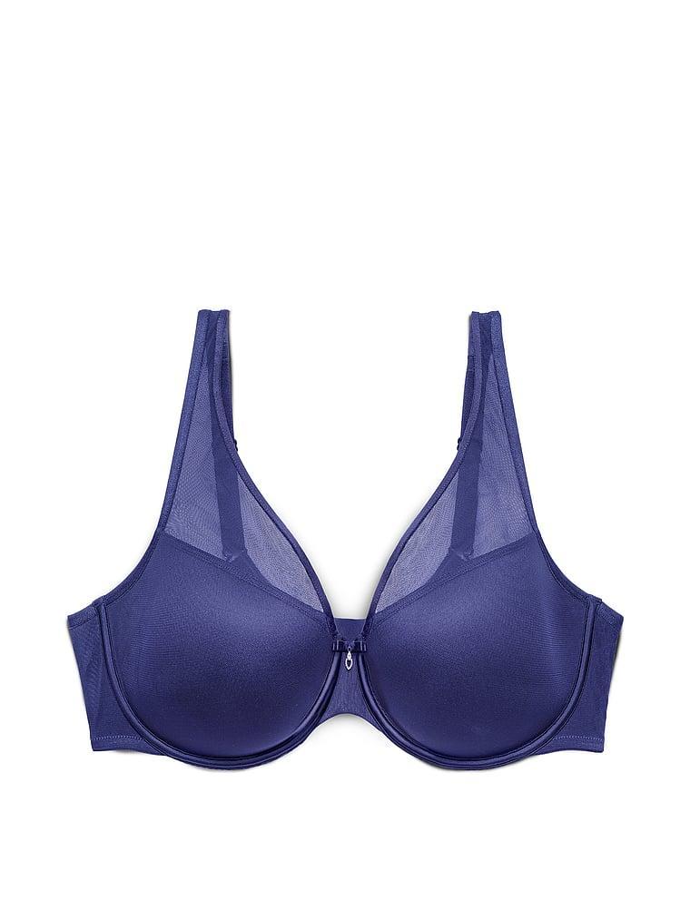 Sheer Mesh Plunge T-Shirt Bra Product Image