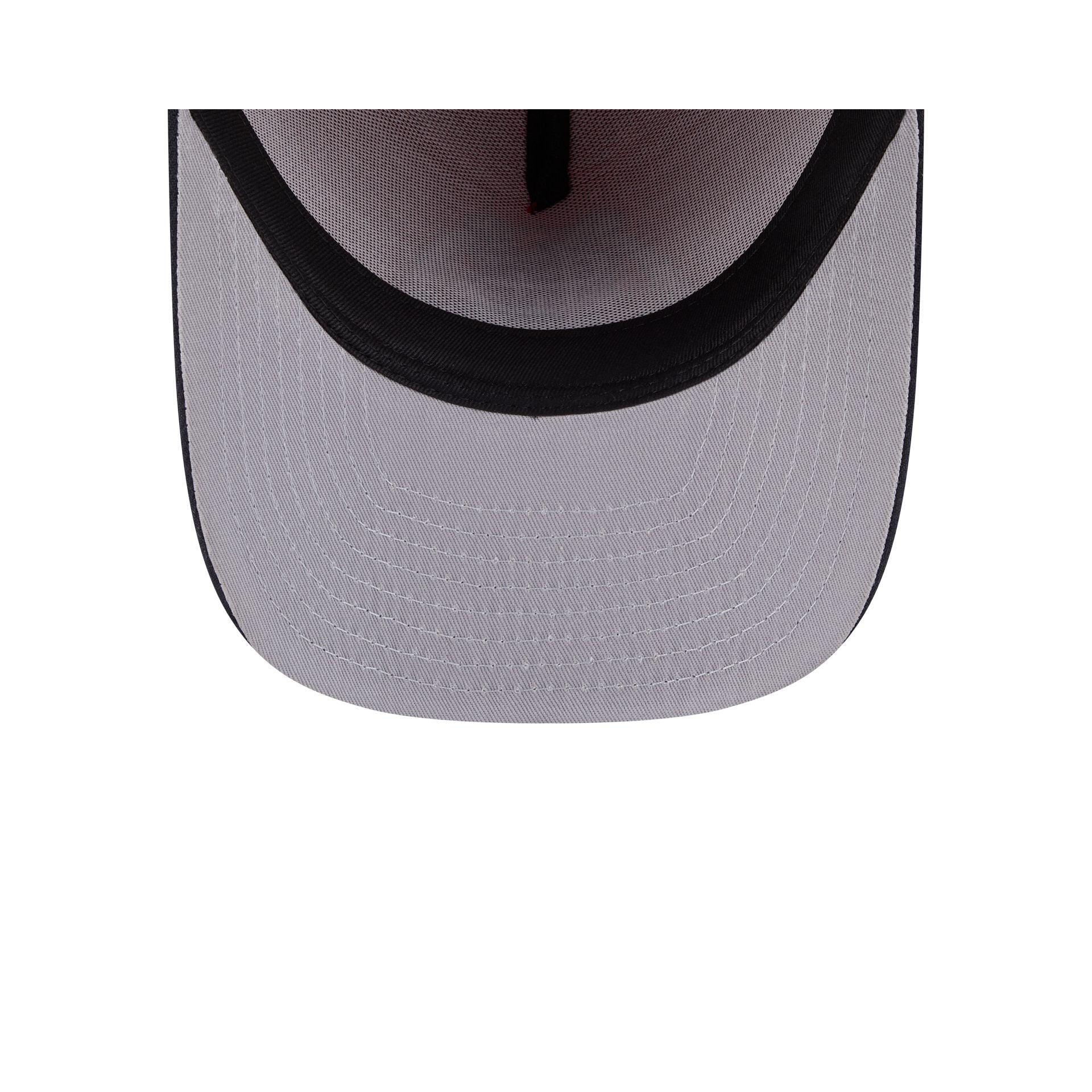 Cleveland Guardians Distressed 9FORTY A-Frame Trucker Hat Male Product Image