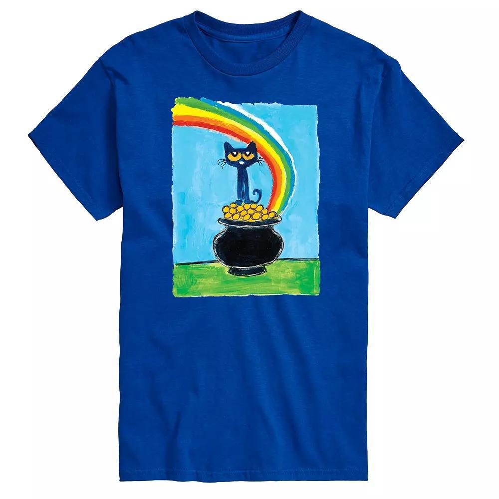 Big & Tall Pete The Cat Pot Of Gold Tee, Men's,  Product Image