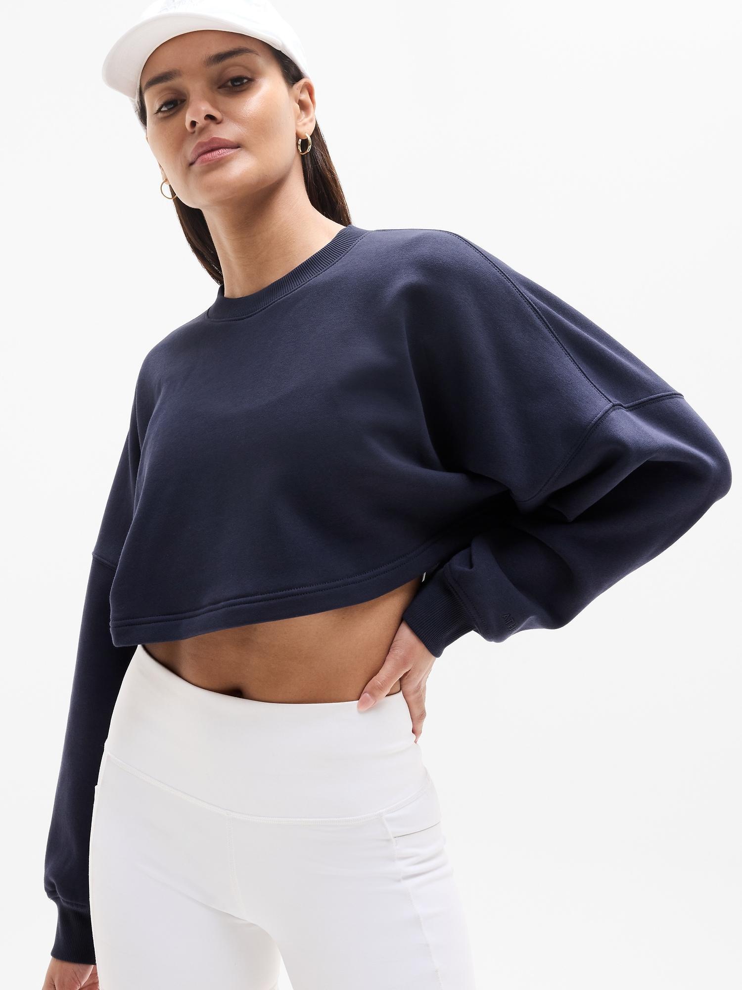 Heavyweight Terry Super Cropped Dolman Product Image