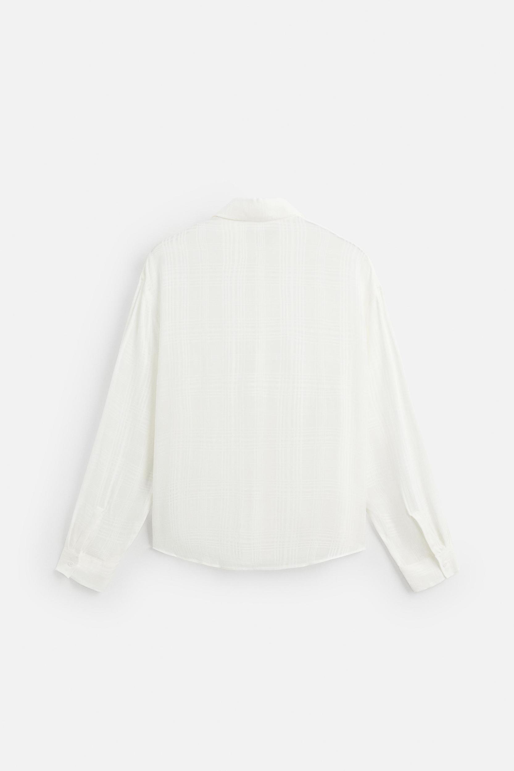 CHECKERED JACQUARD SHIRT Product Image