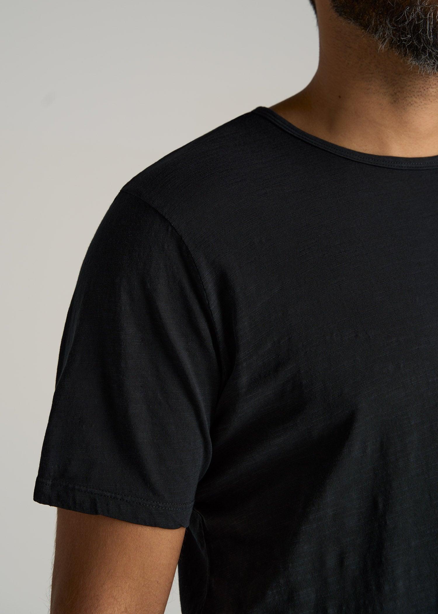 REGULAR-FIT Slub Tee in Charcoal - Tall Men's Shirts Product Image