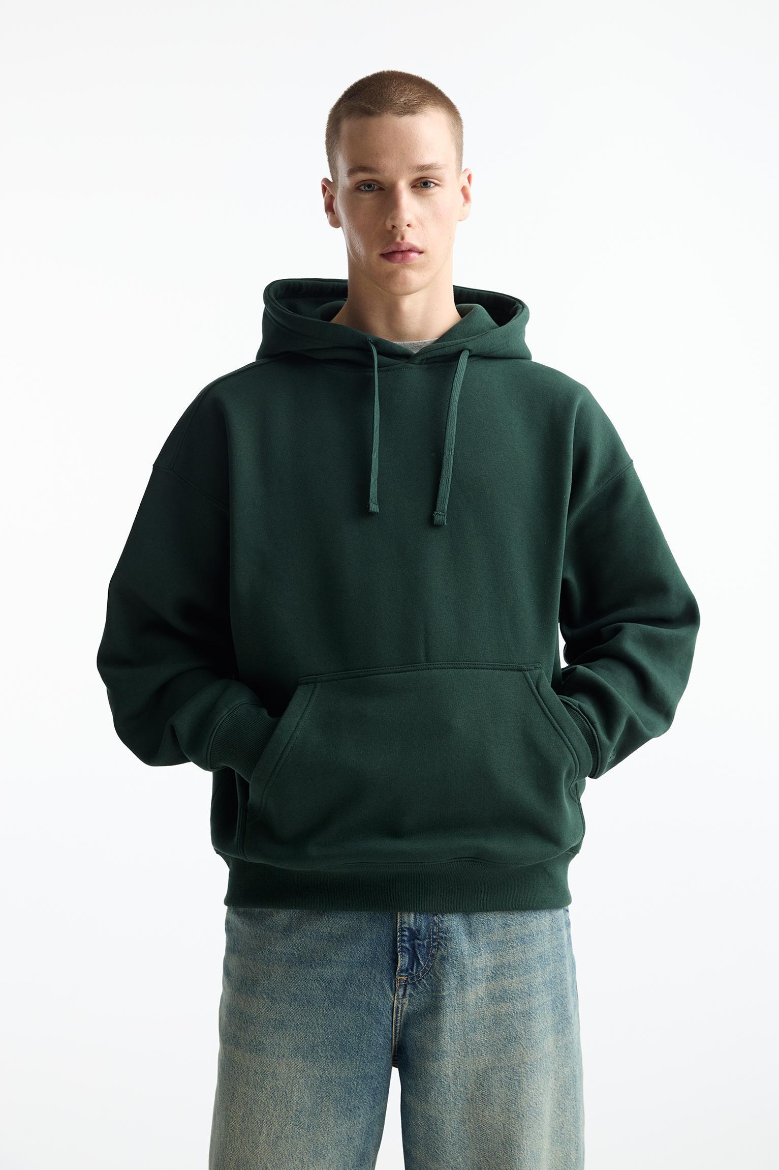 Basic hooded sweatshirt Product Image