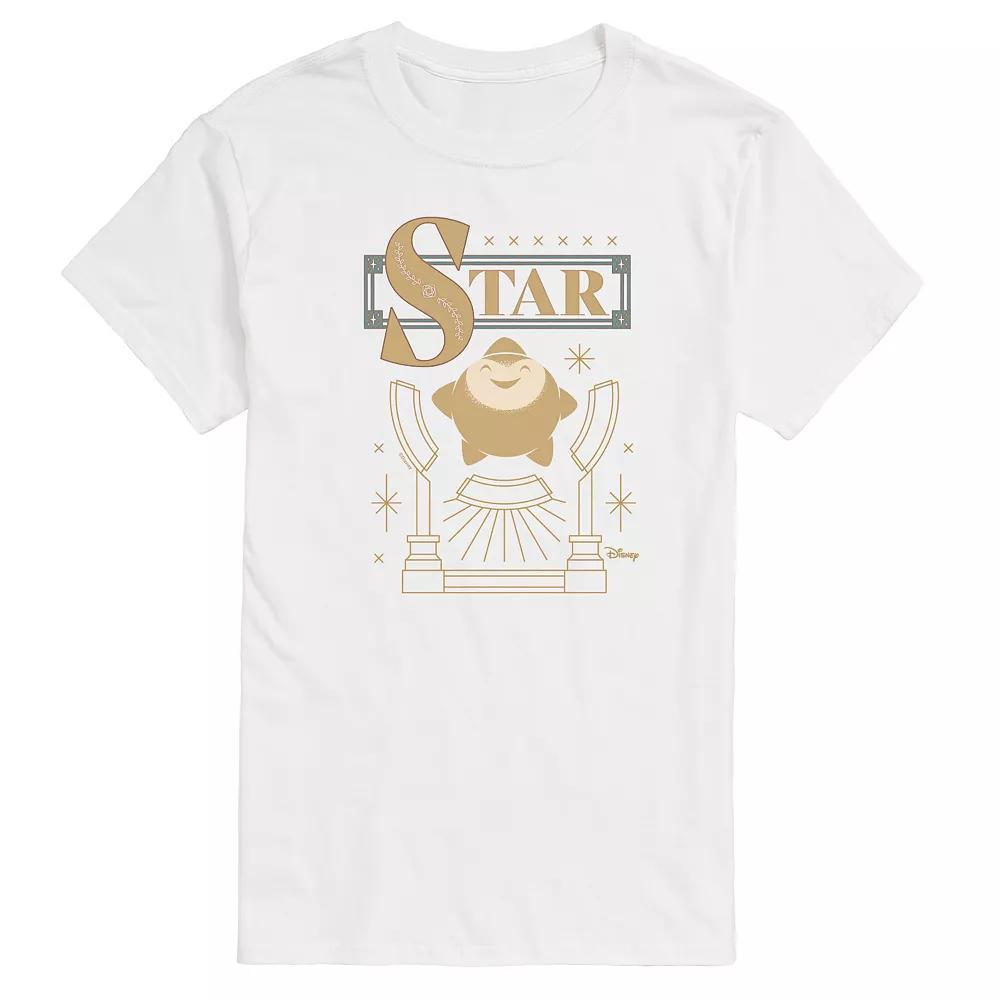 Disney's Wish Star Men's Badge Graphic Tee,  Product Image
