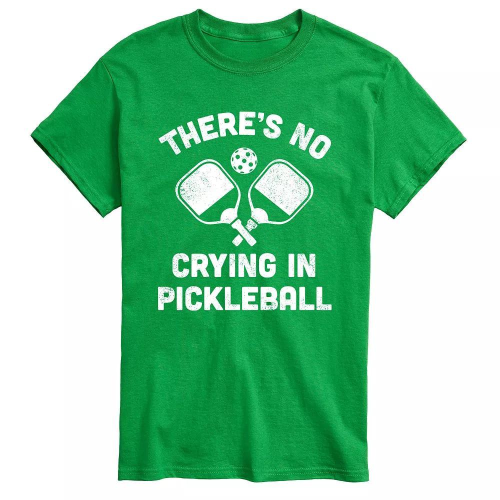 Men's No Crying Pickleball Tee,  Product Image