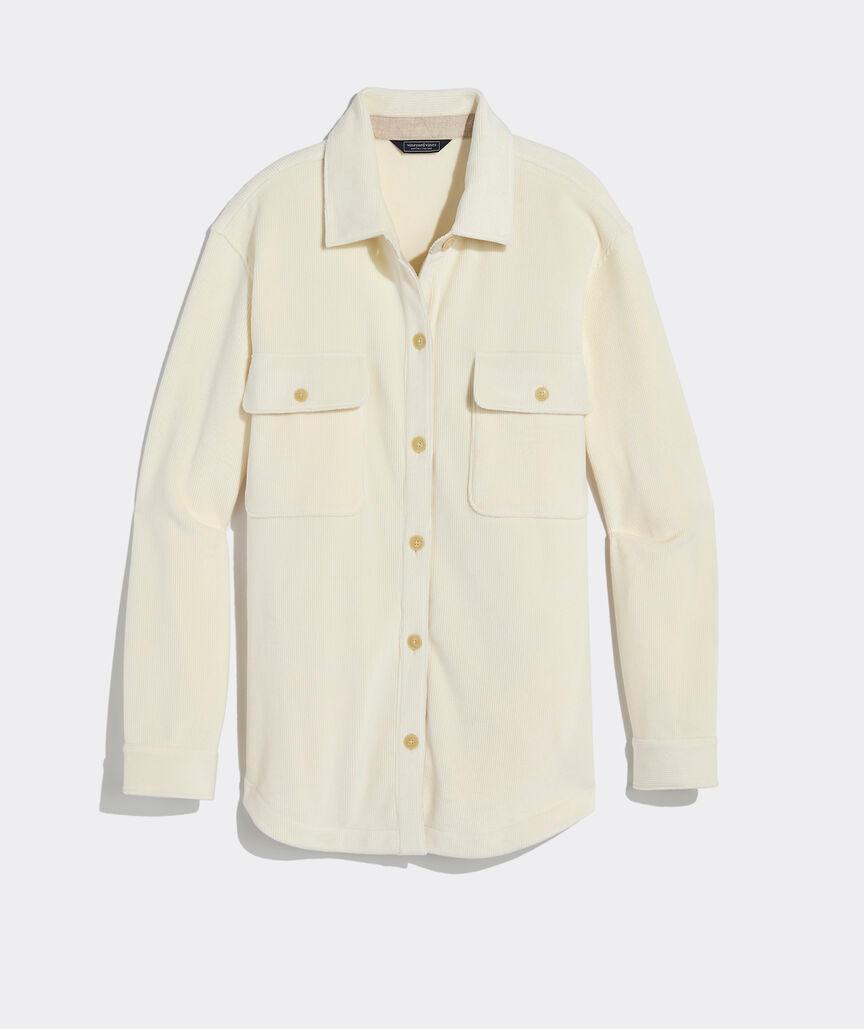 Cozy Cord Shirt Jacket Product Image