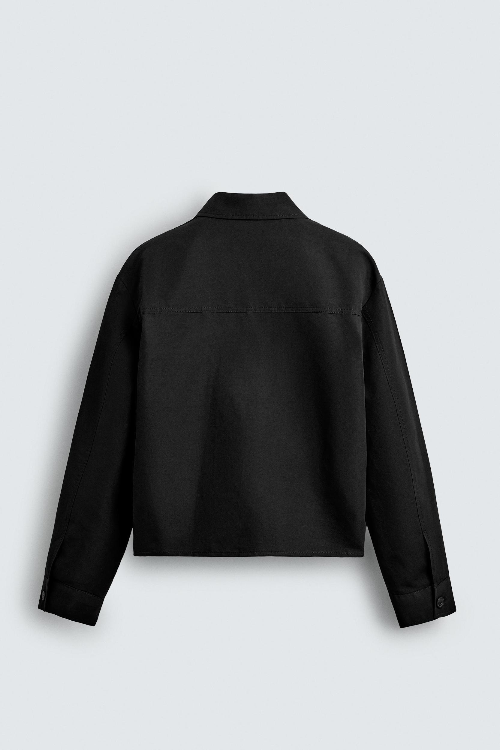 RELAXED FIT POCKET OVERSHIRT Product Image