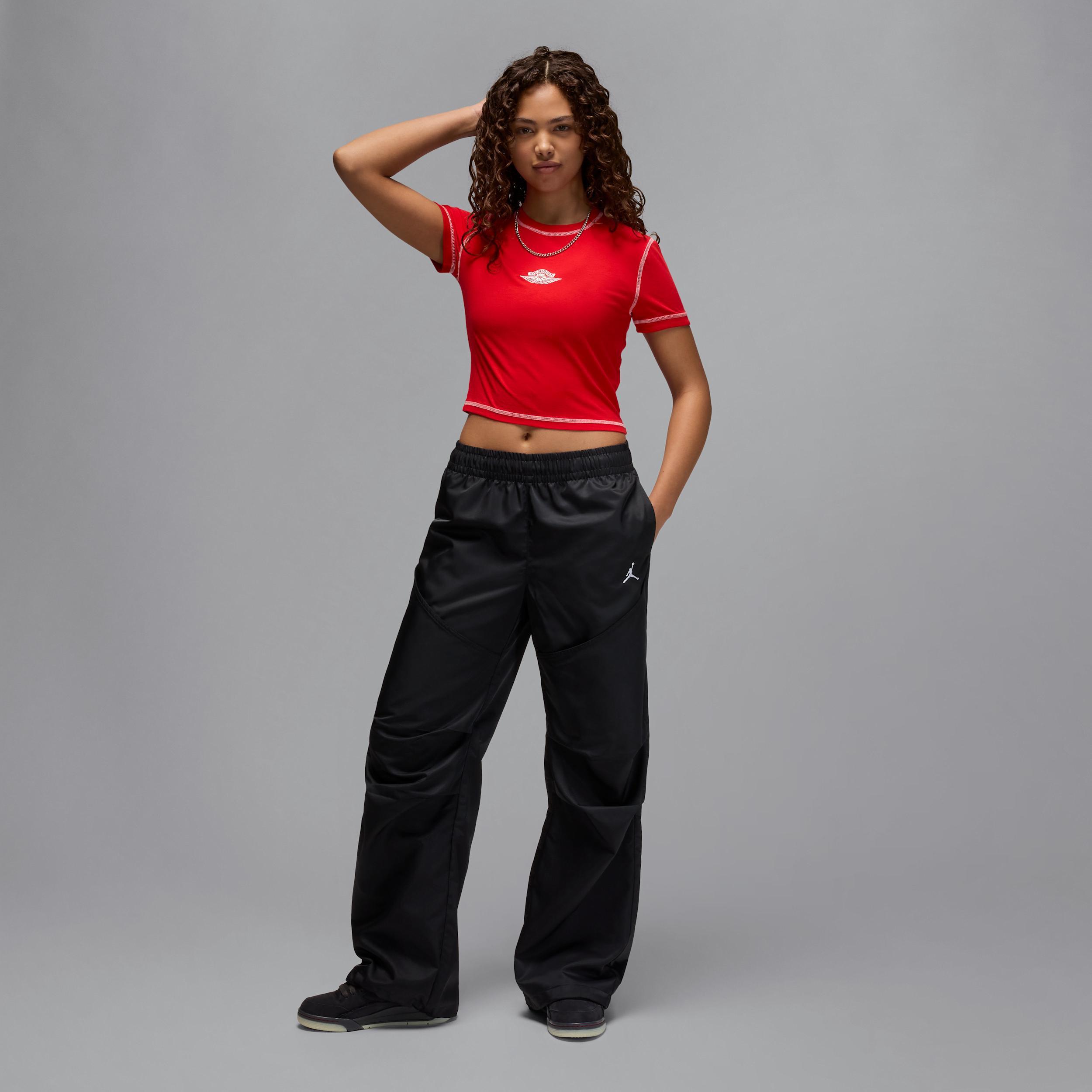 Jordan Rare Air Women's Cropped Short-Sleeve T-Shirt Product Image