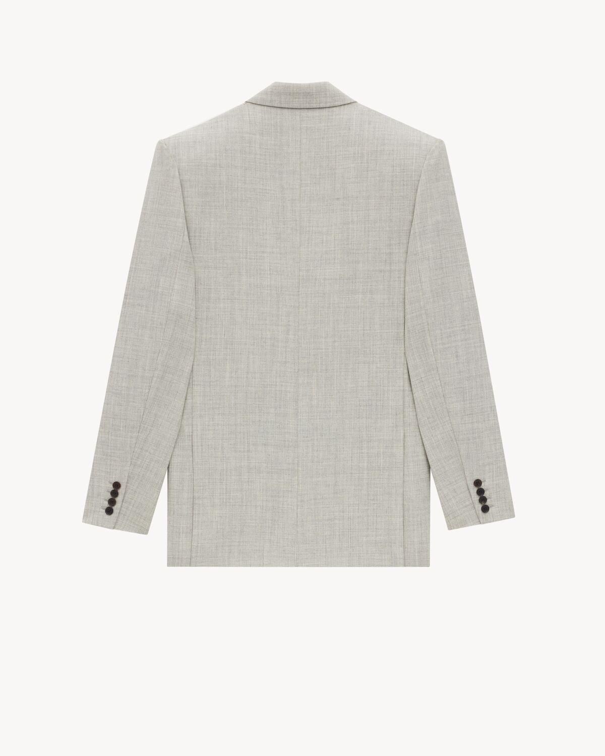 jacket in wool chiné Product Image
