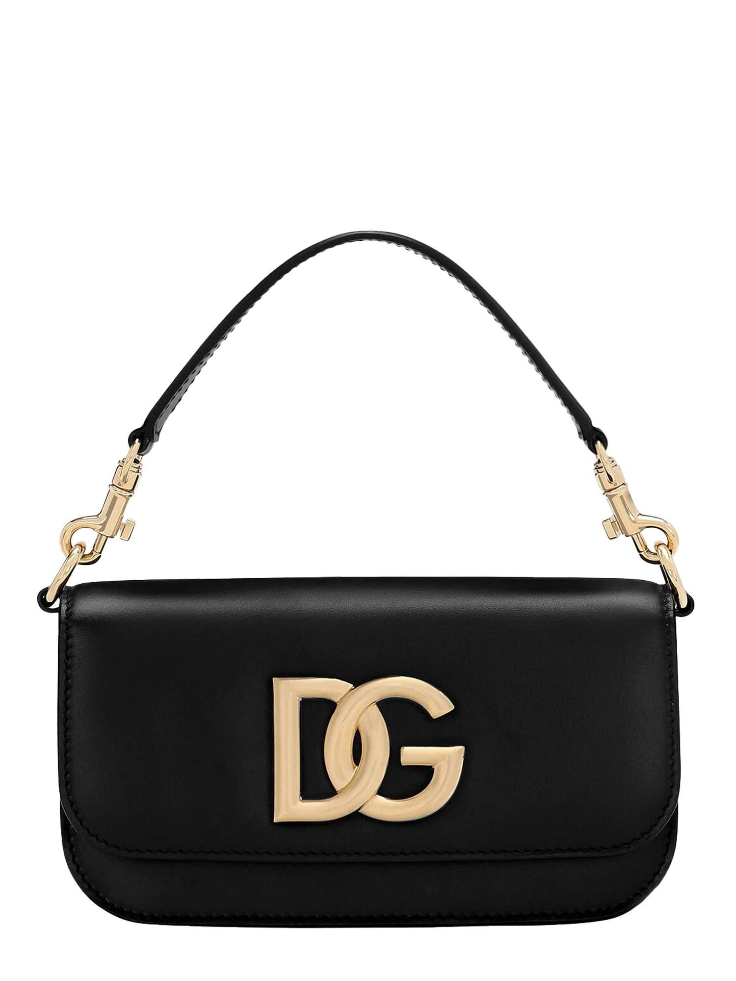 DOLCE & GABBANA 3.5 Shoulder Bag In Black Product Image