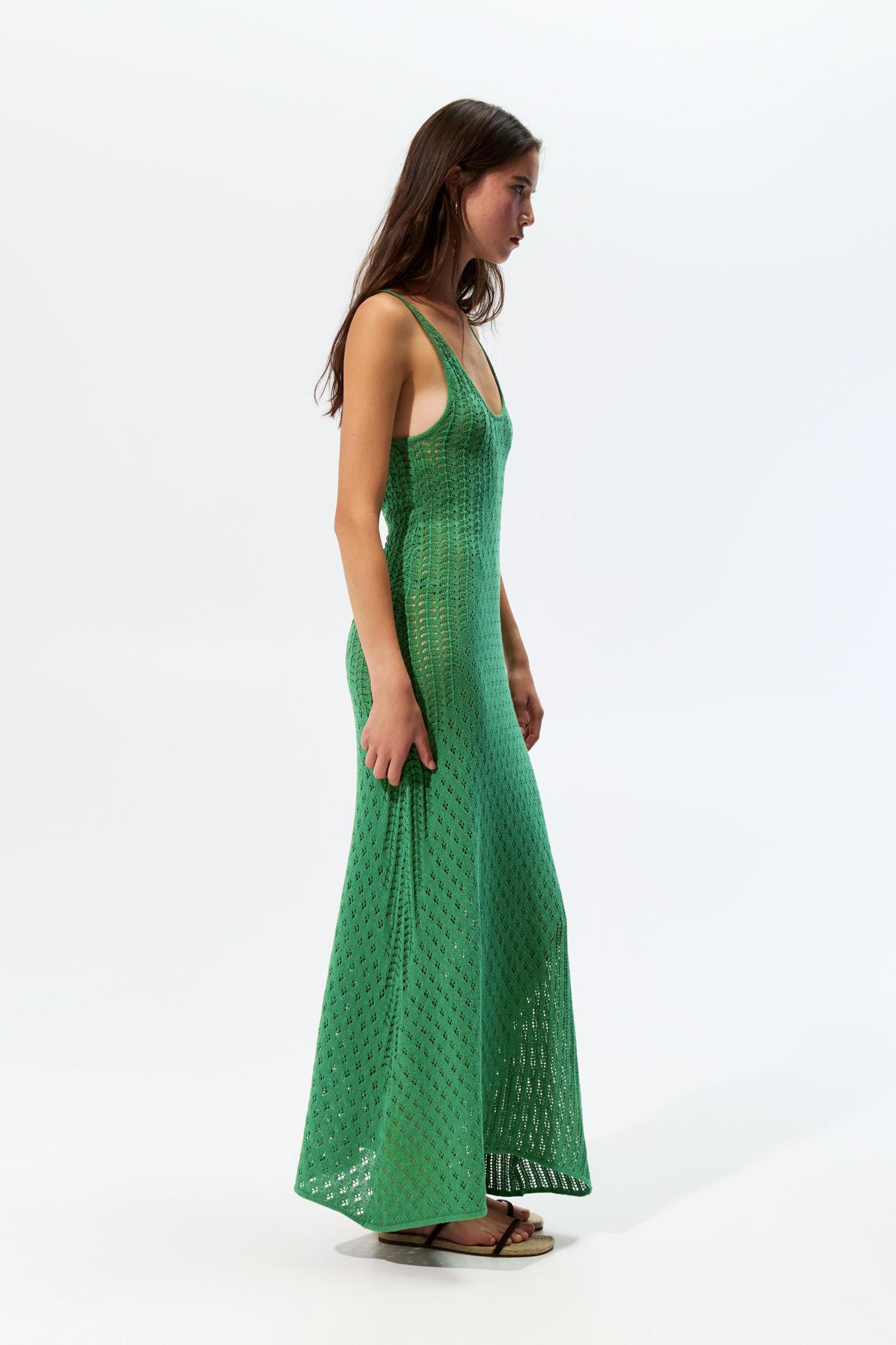 Crochet midi dress Product Image