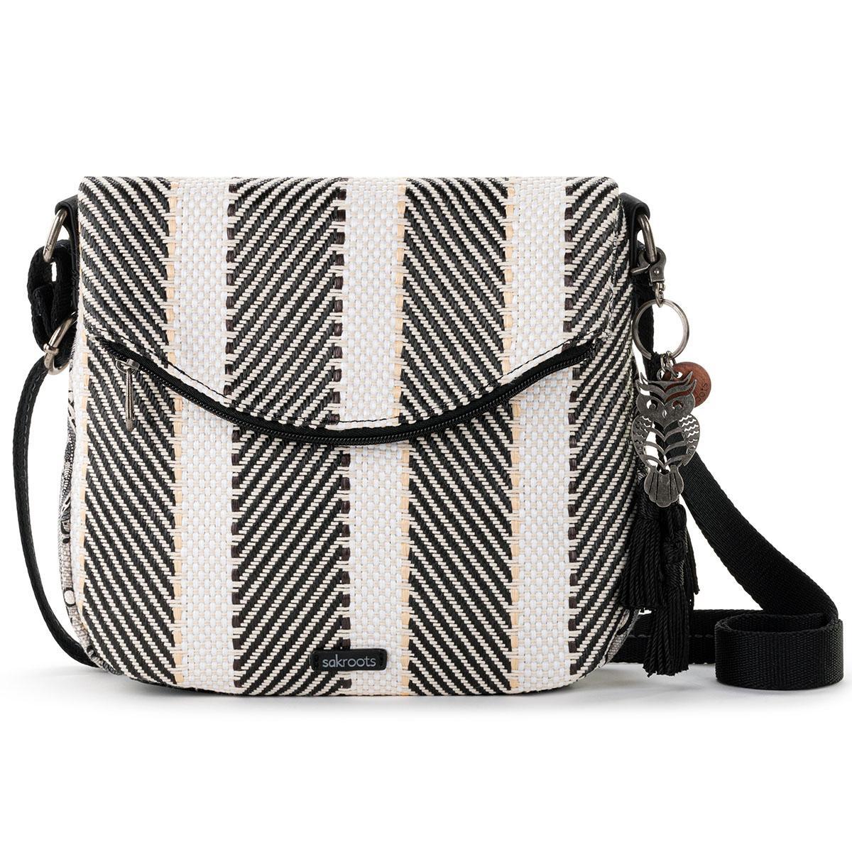 The Sak Artist Circle Foldover Crossbody (Royal Seascape) Cross Body Handbags Product Image