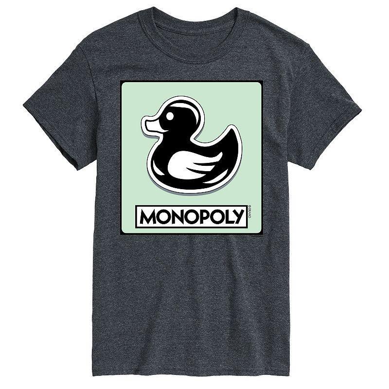 Men's Monopoly Duck Token Graphic Tee, Size: Medium, Blue Product Image