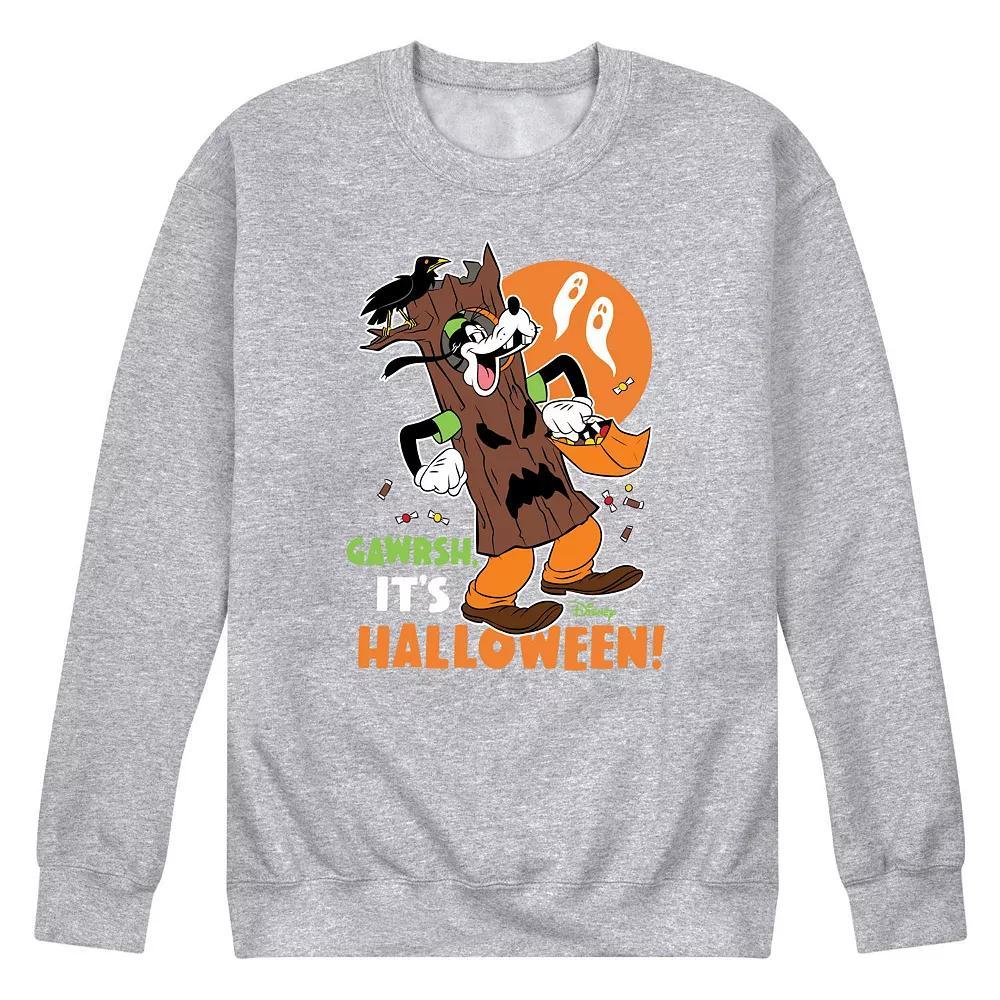 Disney's Goofy Men's Gawrsh It's Halloween Fleece Sweatshirt,  Product Image
