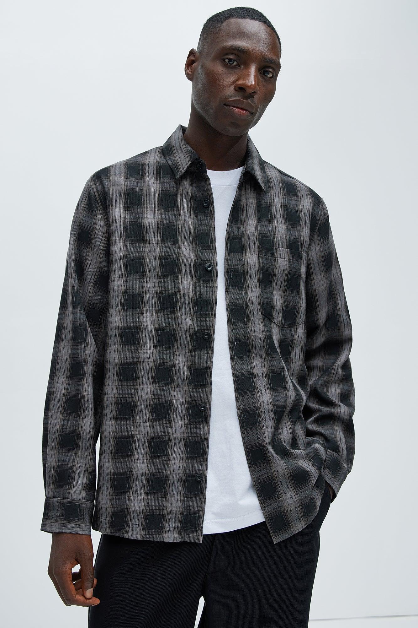 Boyle Plaid Shirt - Black/combo Male Product Image