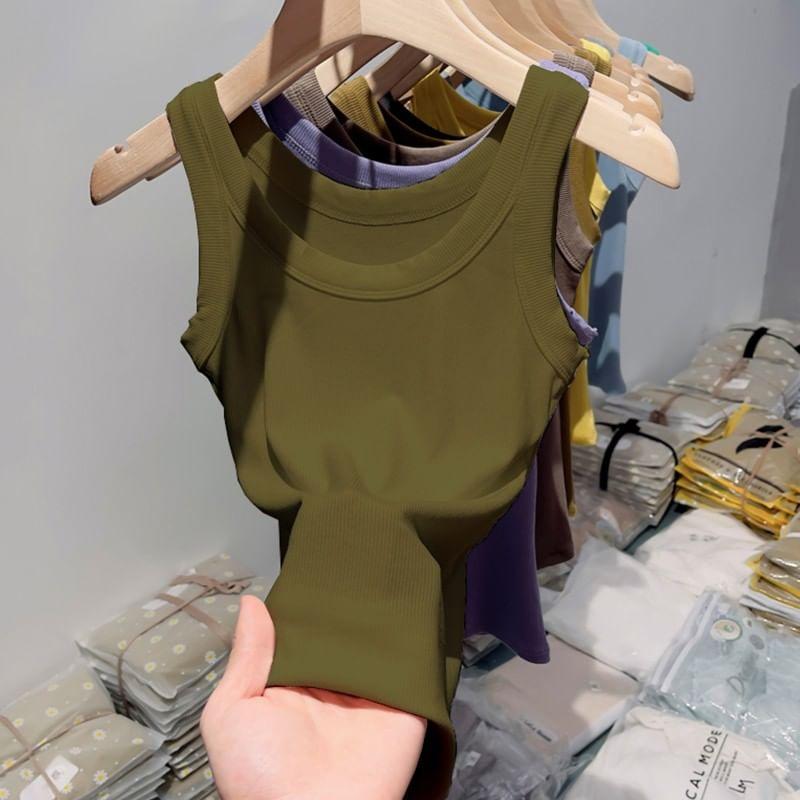 Plain Tank Top Product Image