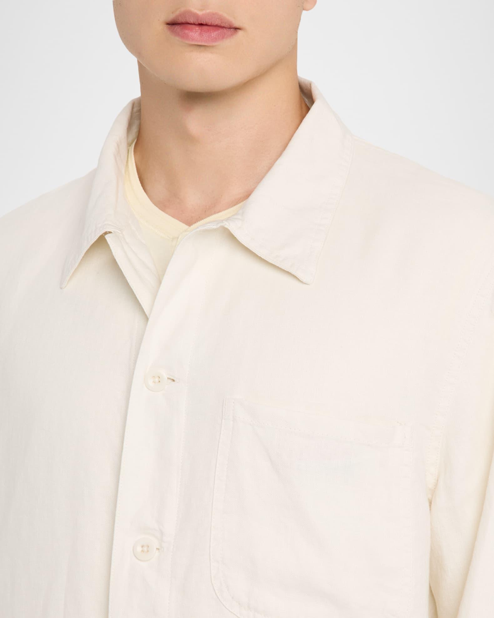 Men's Linen Utility Jacket Product Image
