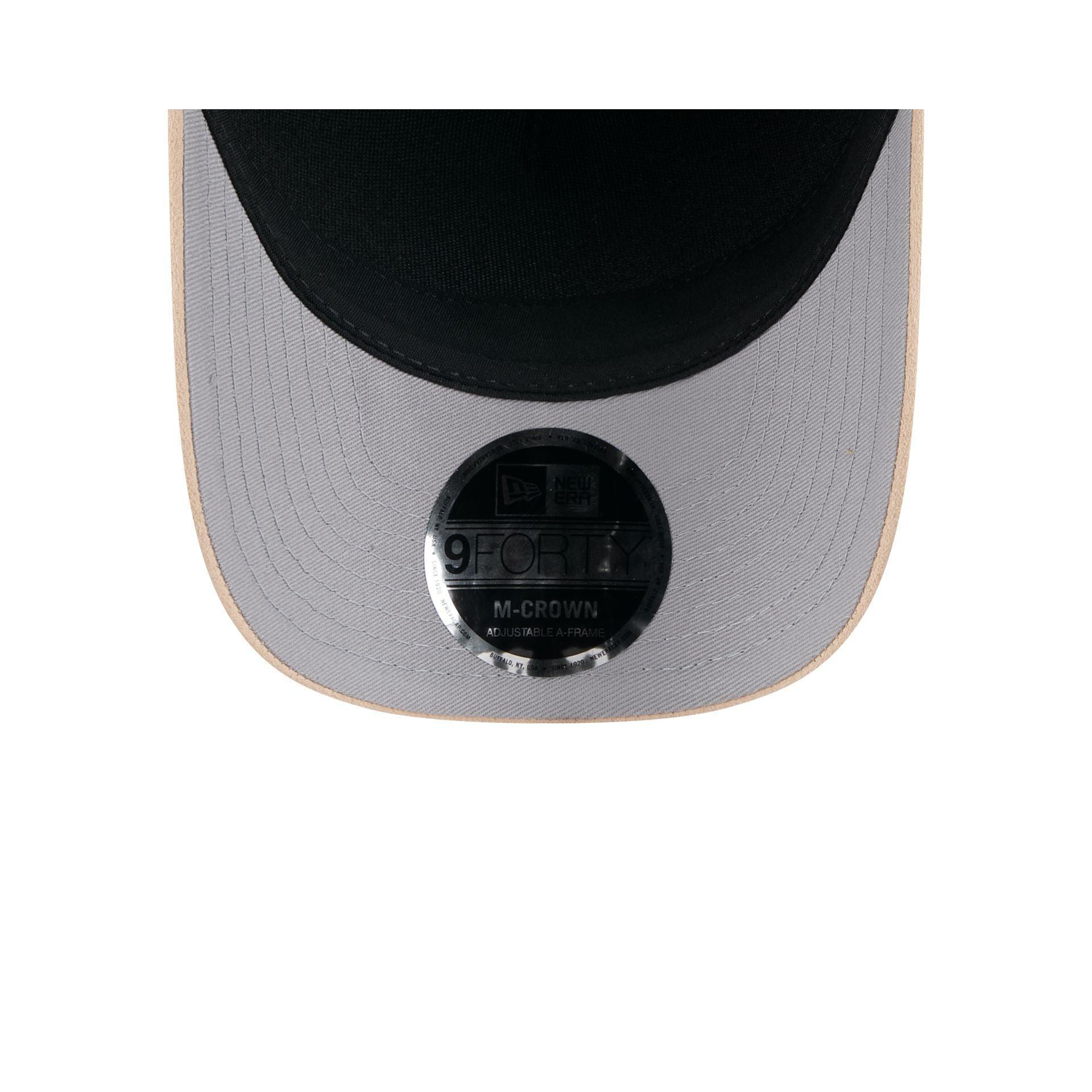 New York Yankees Suede Patch 9FORTY M-Crown A-Frame Adjustable Hat Male Product Image