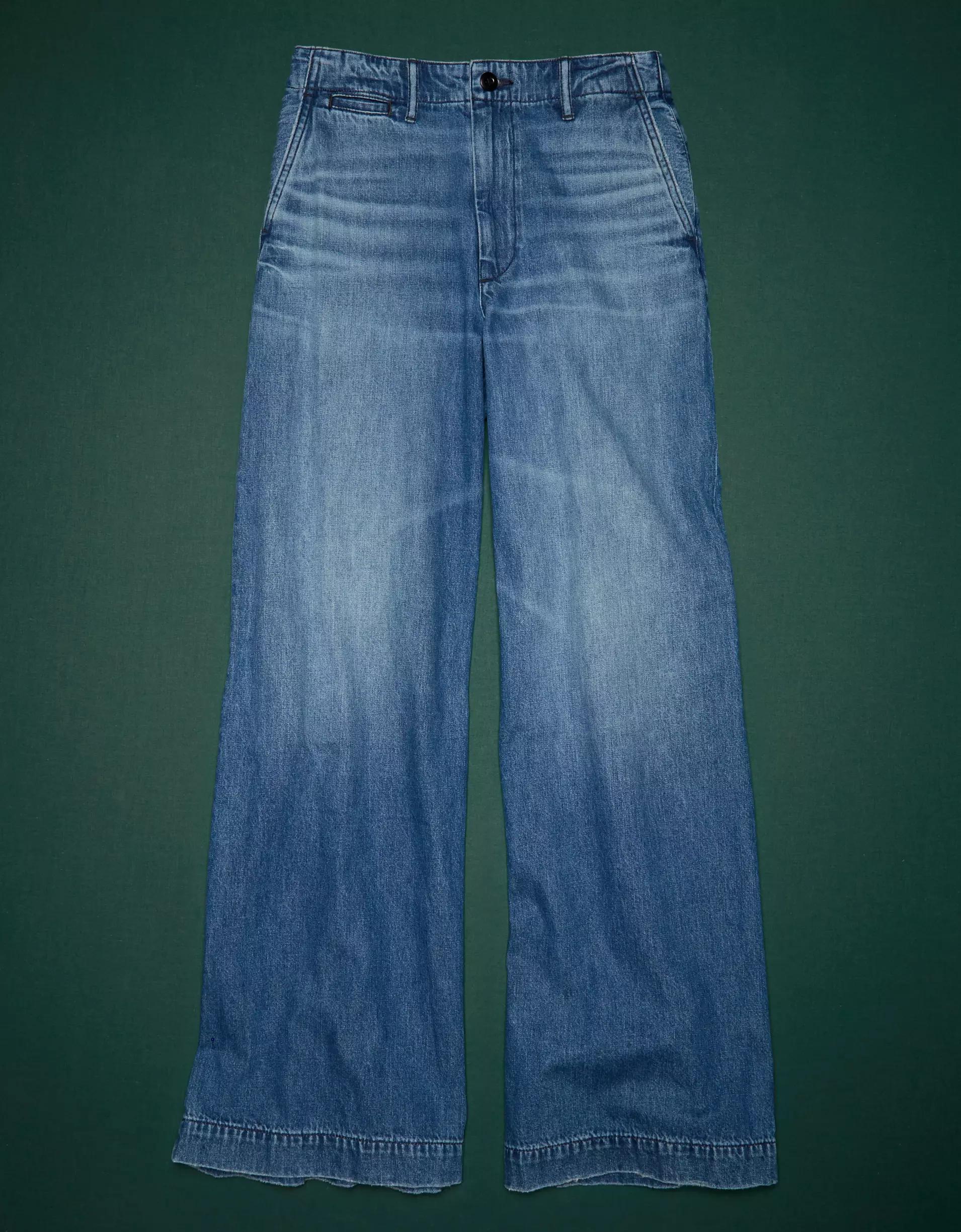 AE77 Premium Wide Trouser Jean Product Image