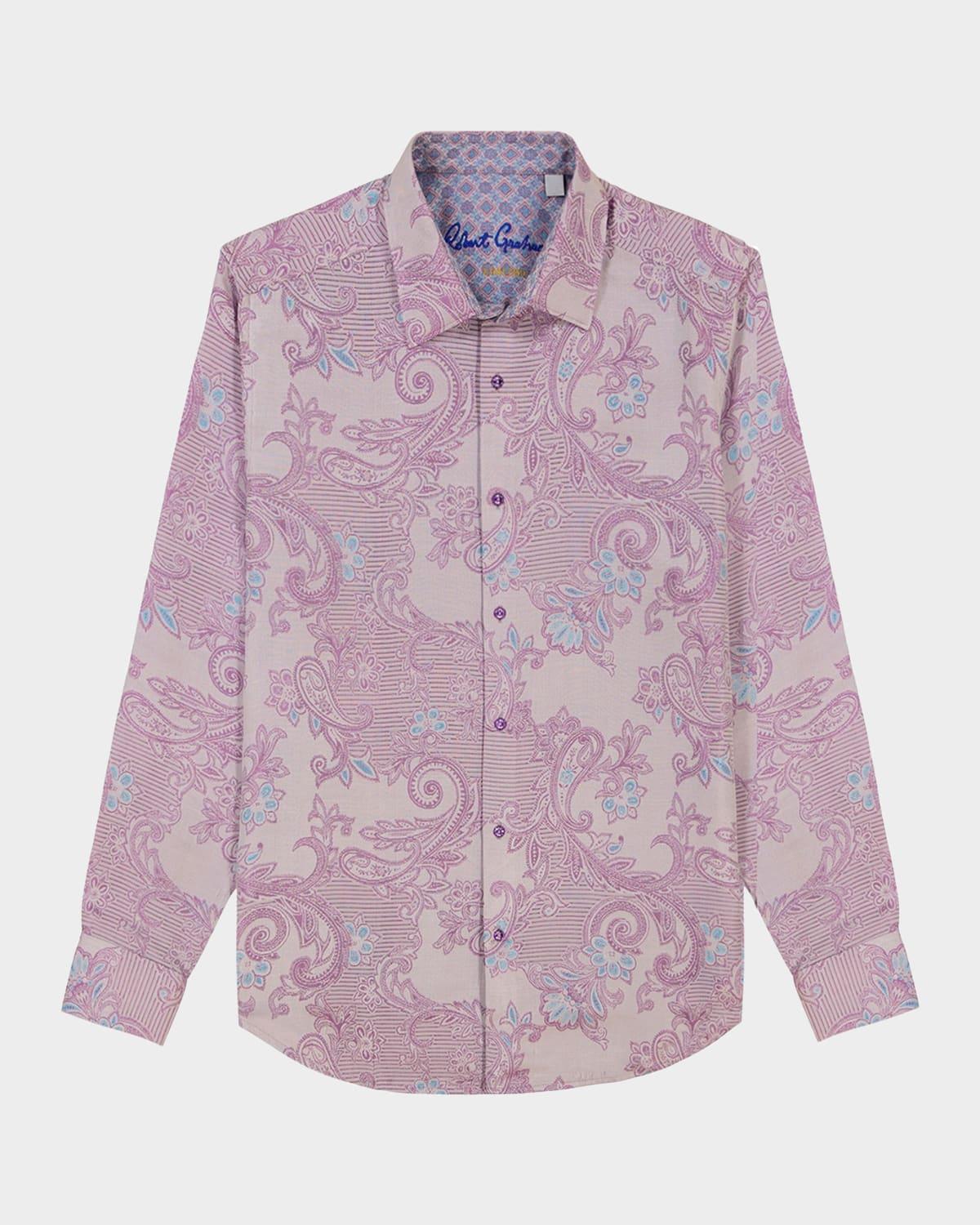 Men's Paisley Sport Shirt Product Image