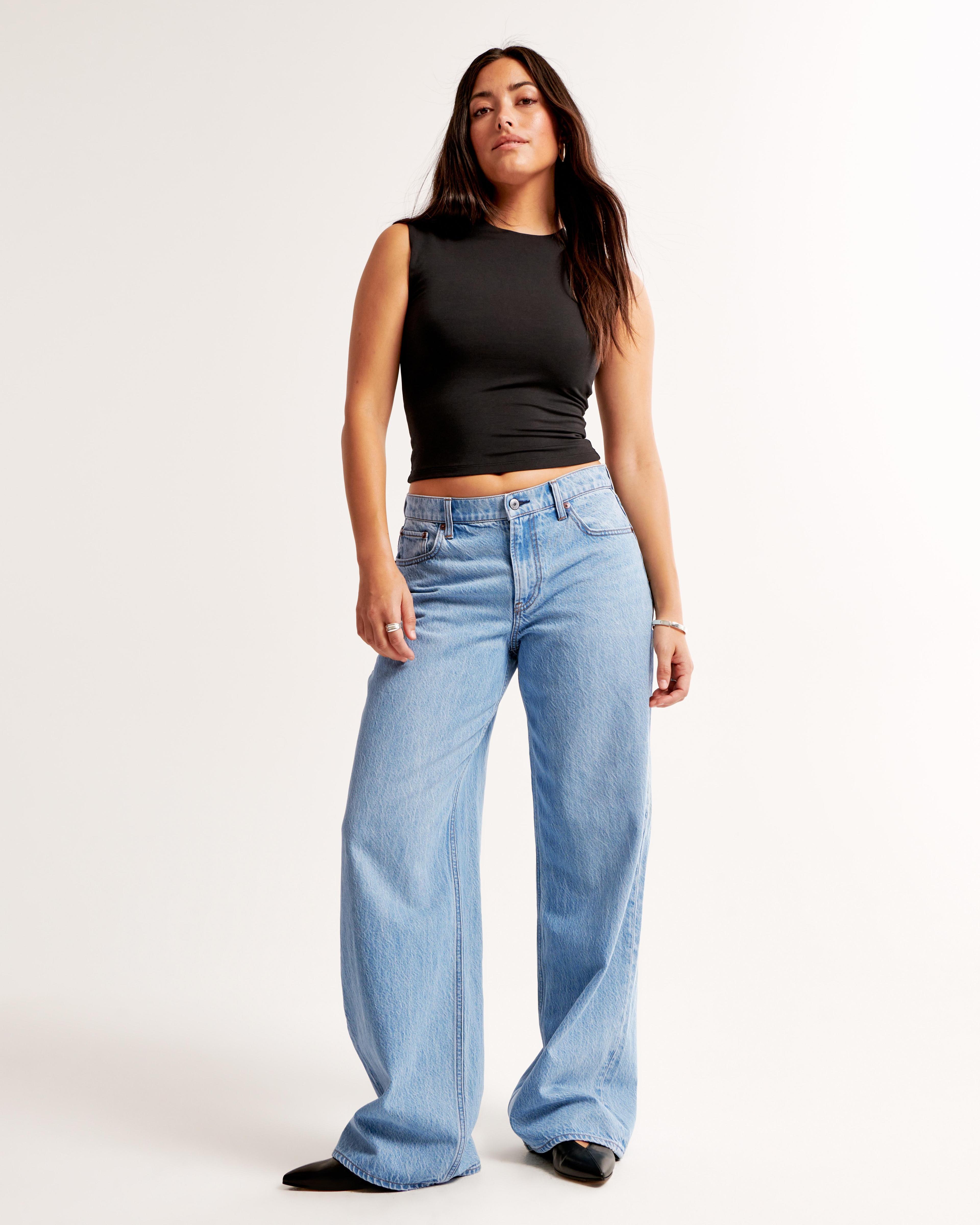 Curve Love Low Rise Ultra Loose Jean Product Image