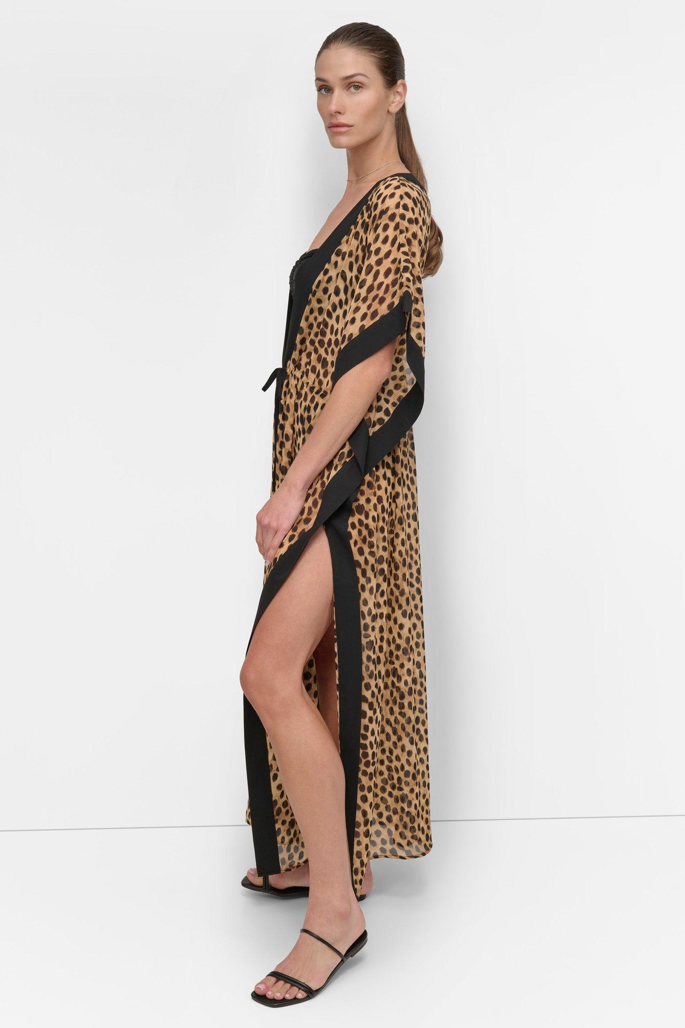 TIE-FRONT MAXI KAFTAN Product Image