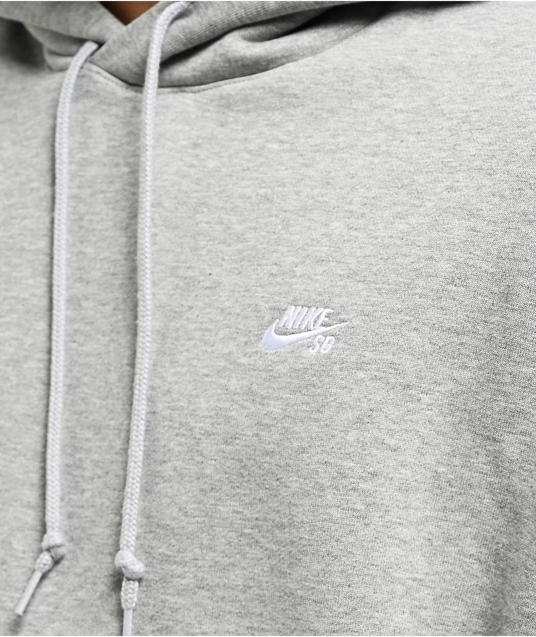 Nike SB Grey Hoodie Product Image