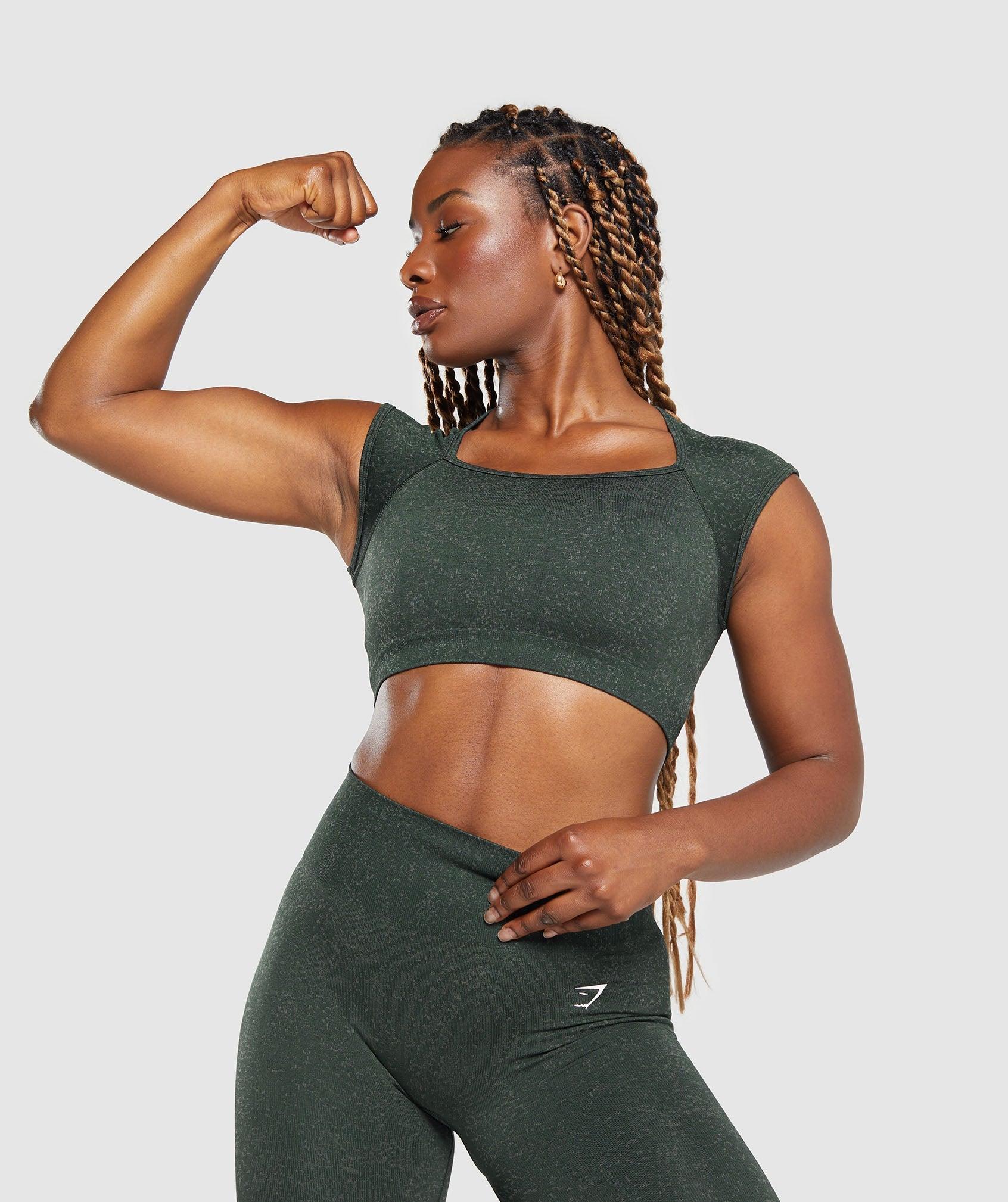 Adapt Fleck Seamless Crop Top Product Image
