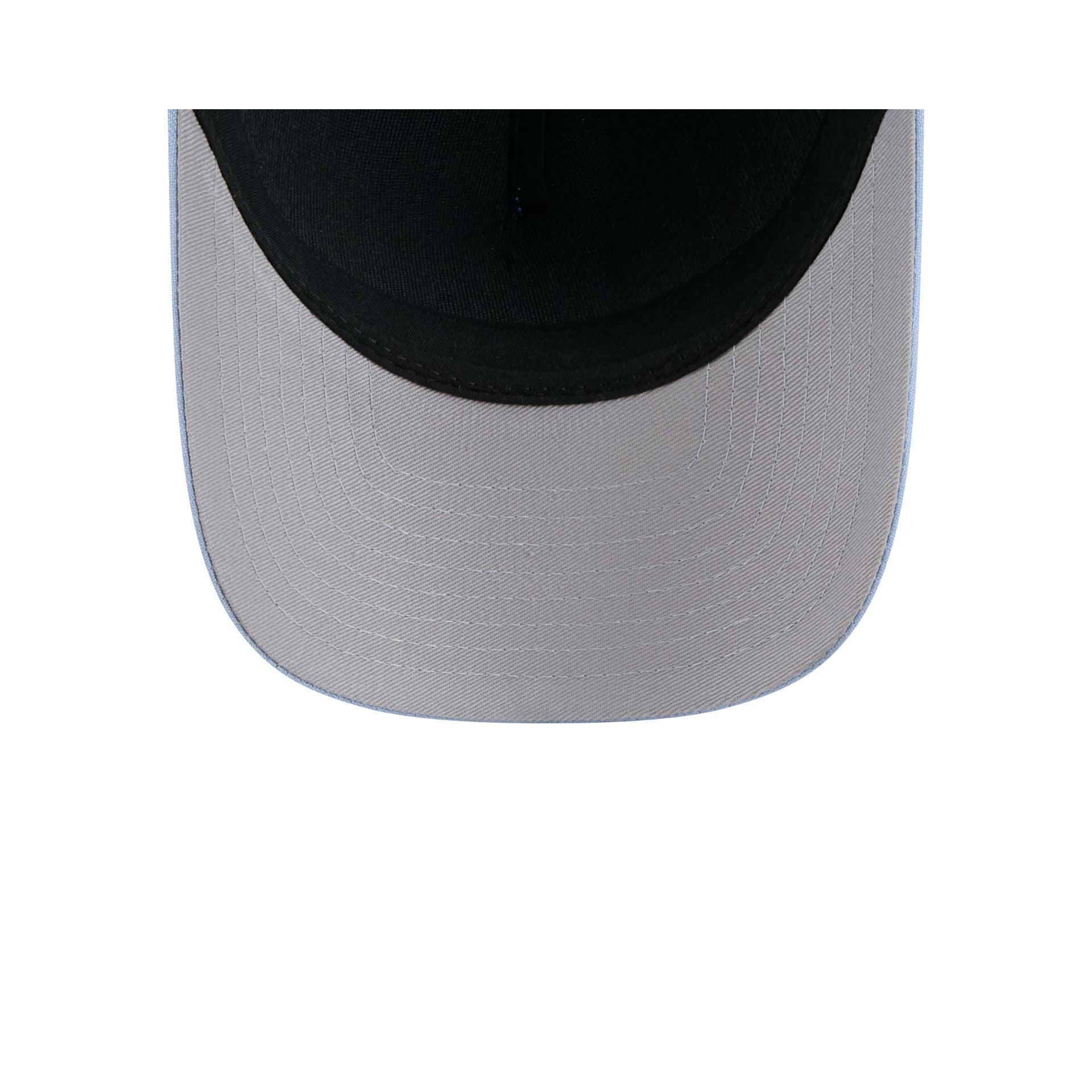 Pittsburgh Pirates Pinstripe Linen 9FORTY M-Crown A-Frame Snapback Hat Male Product Image