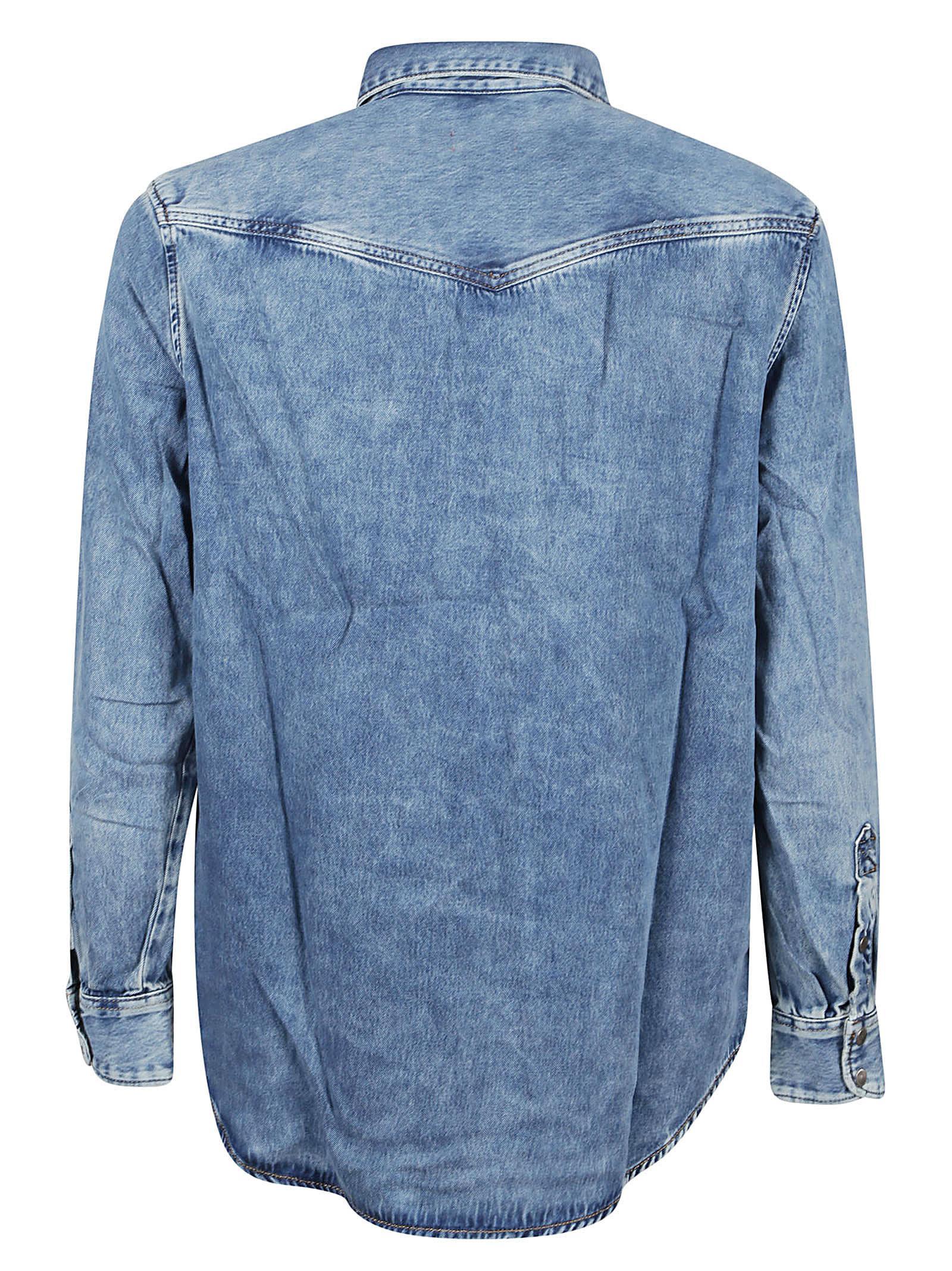 D-ocean Shirt In Blue Product Image